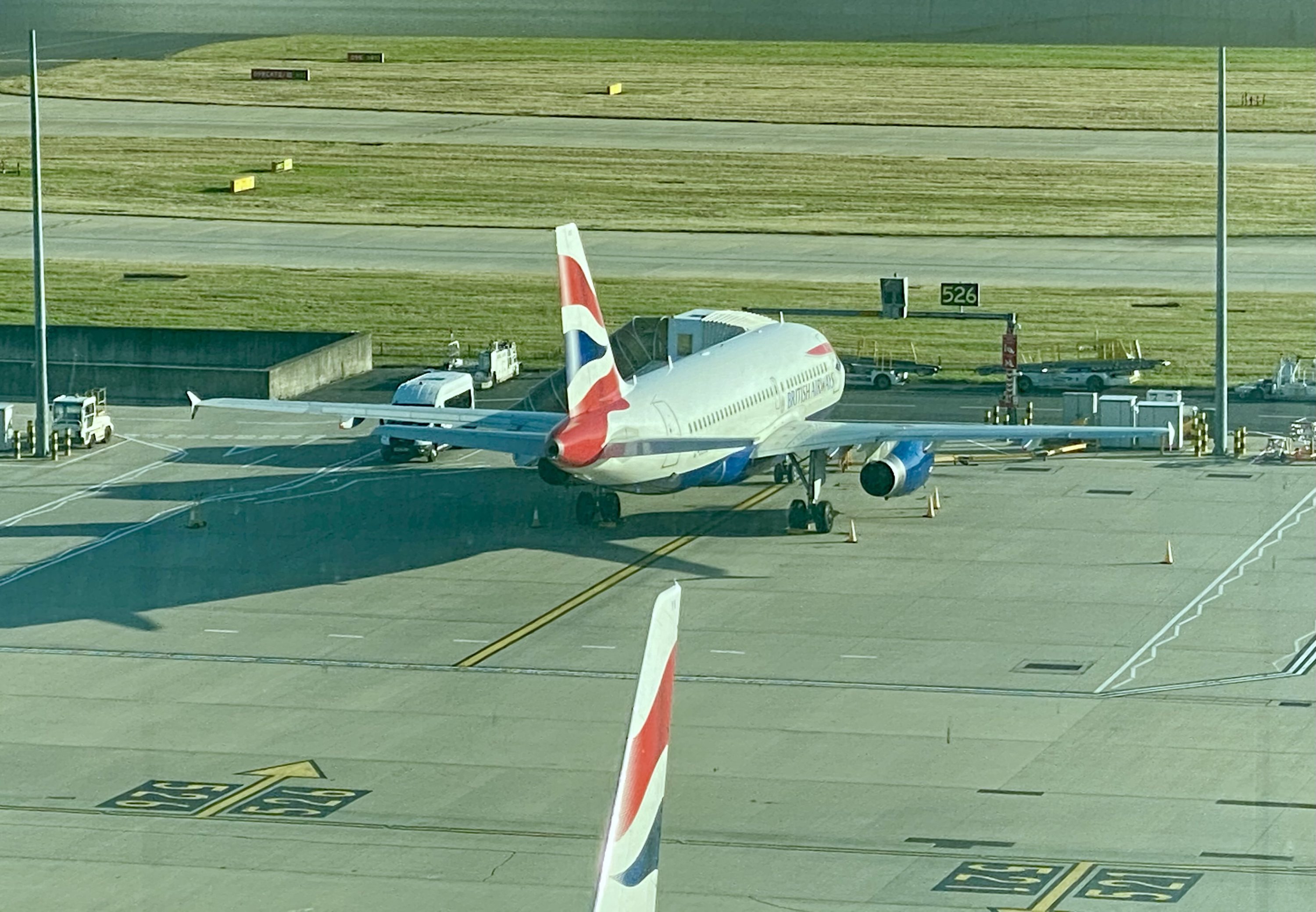 British Airways Galleries South Lounge Union apron views