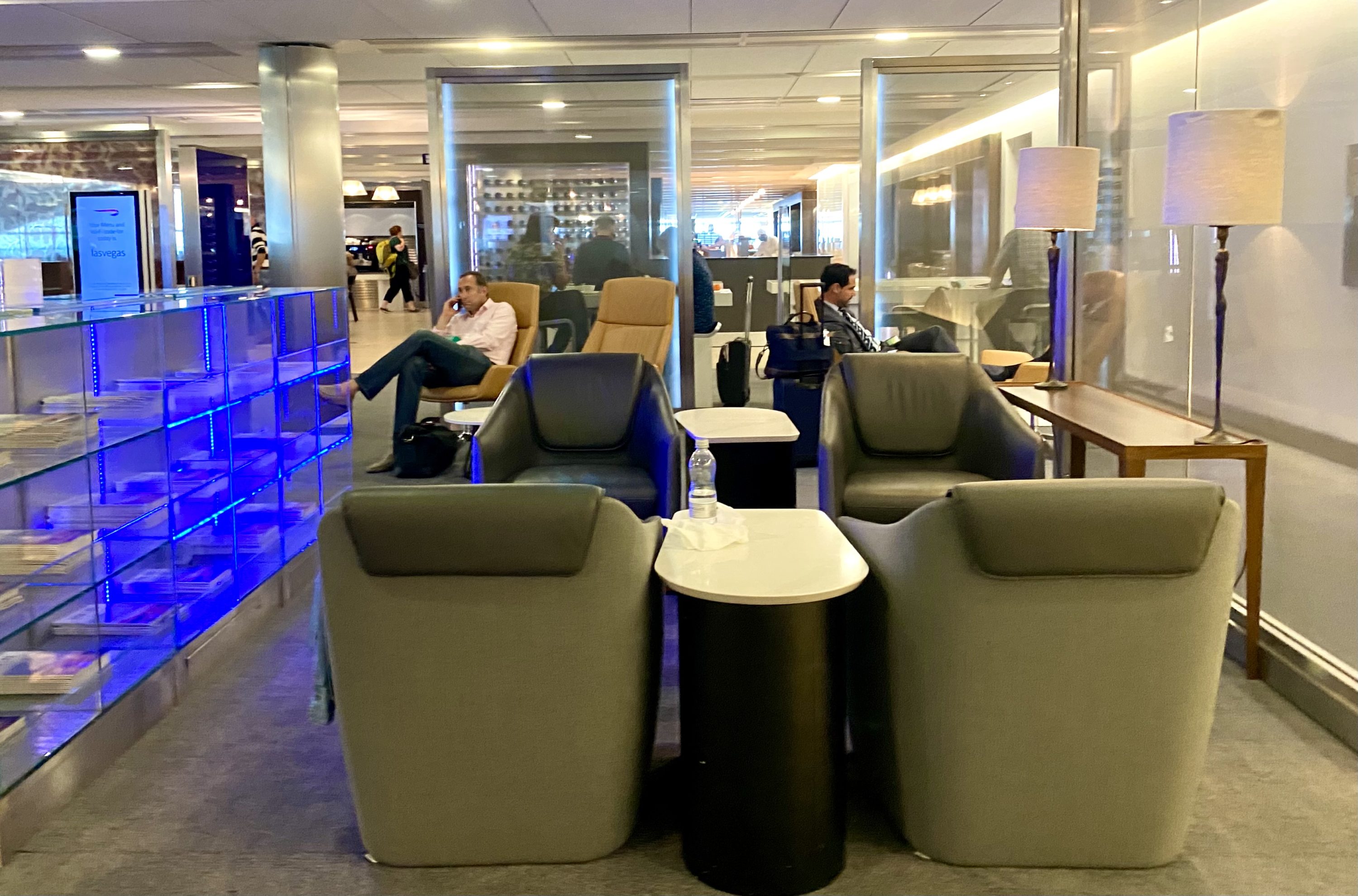 British Airways Galleries South Lounge seating