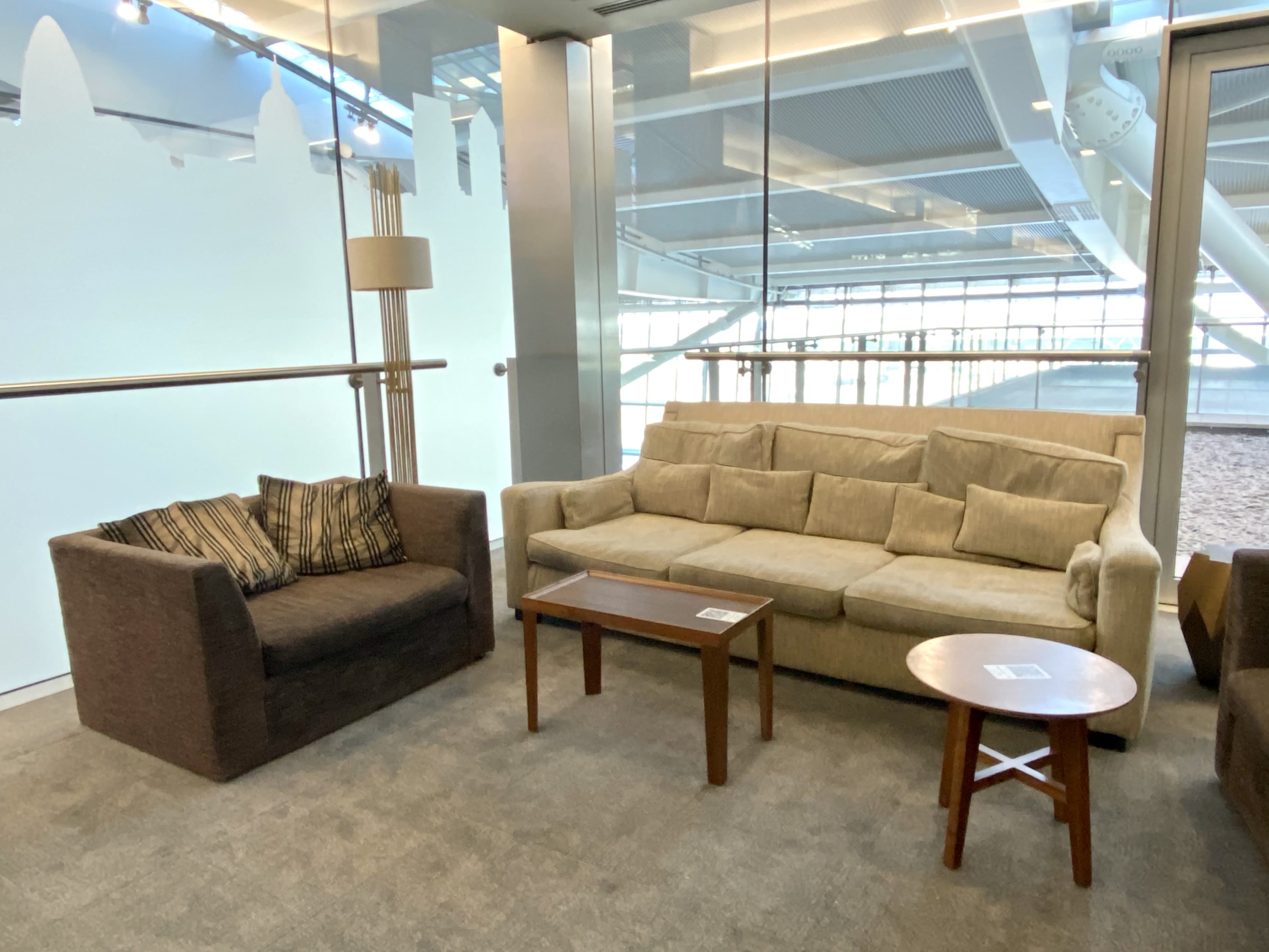 British Airways Galleries South Lounge seating