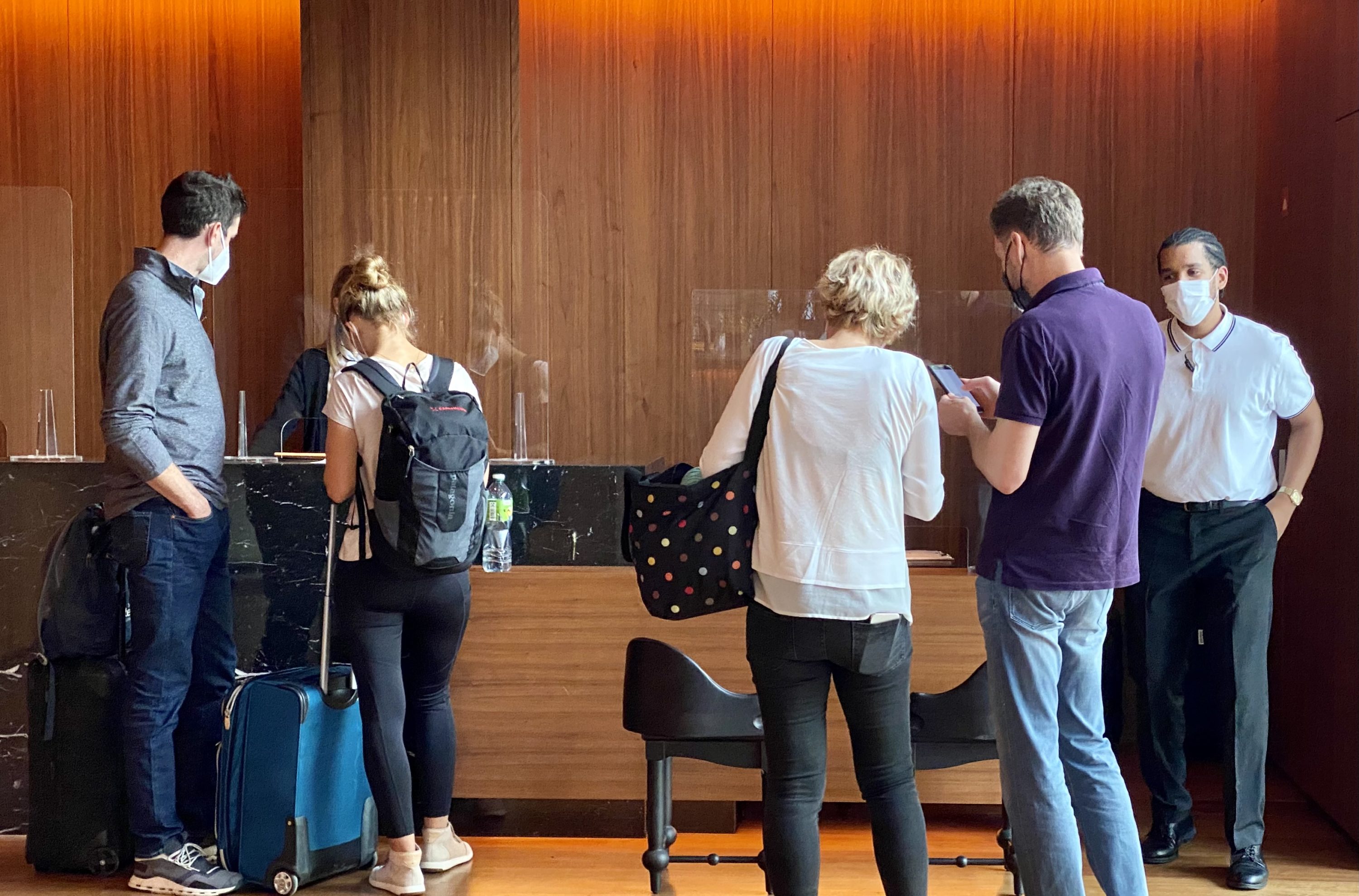 The Barcelona Edition check in