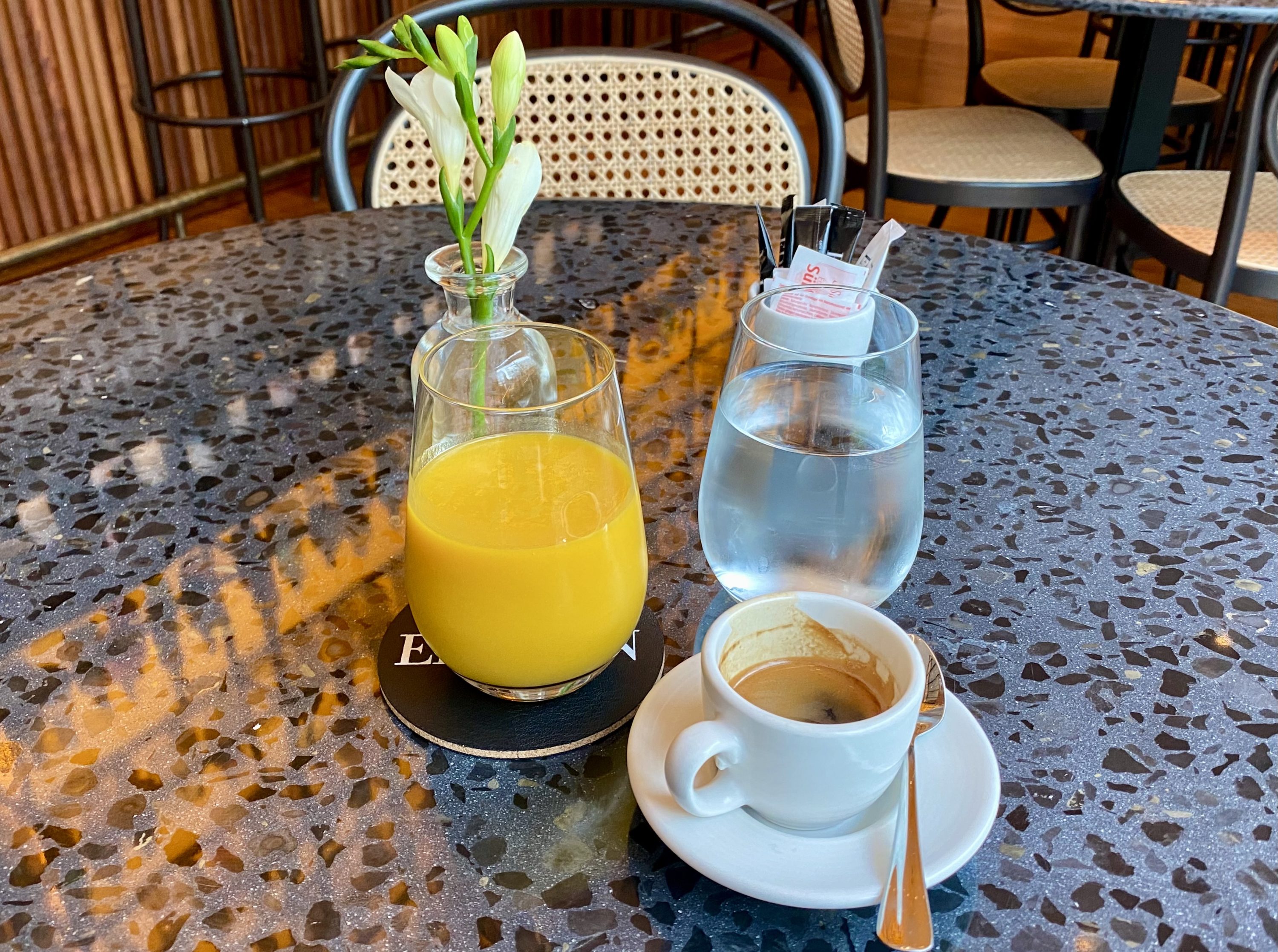 The Barcelona EDITION Bar Veraz breakfast