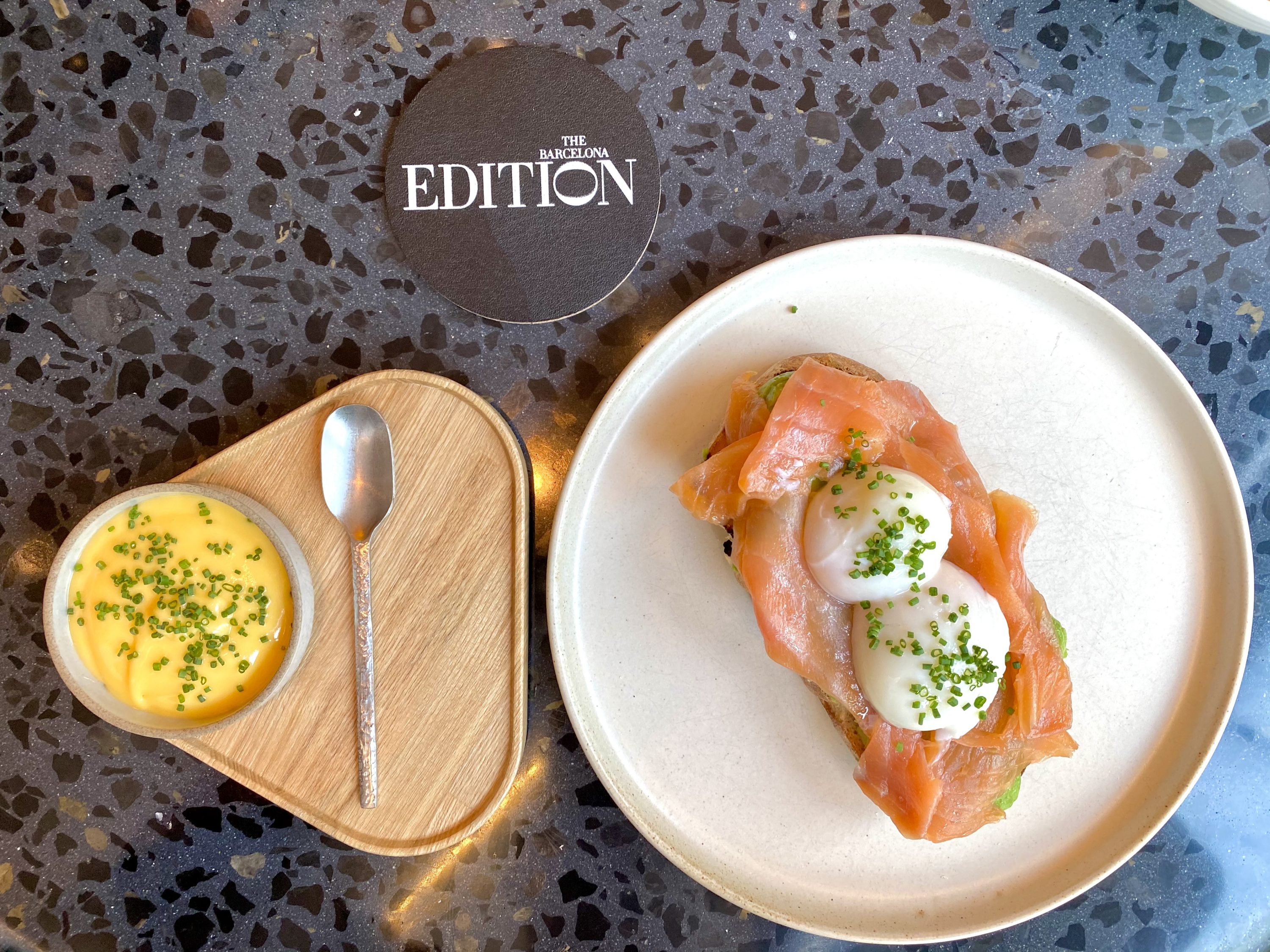 The Barcelona EDITION Bar Veraz breakfast