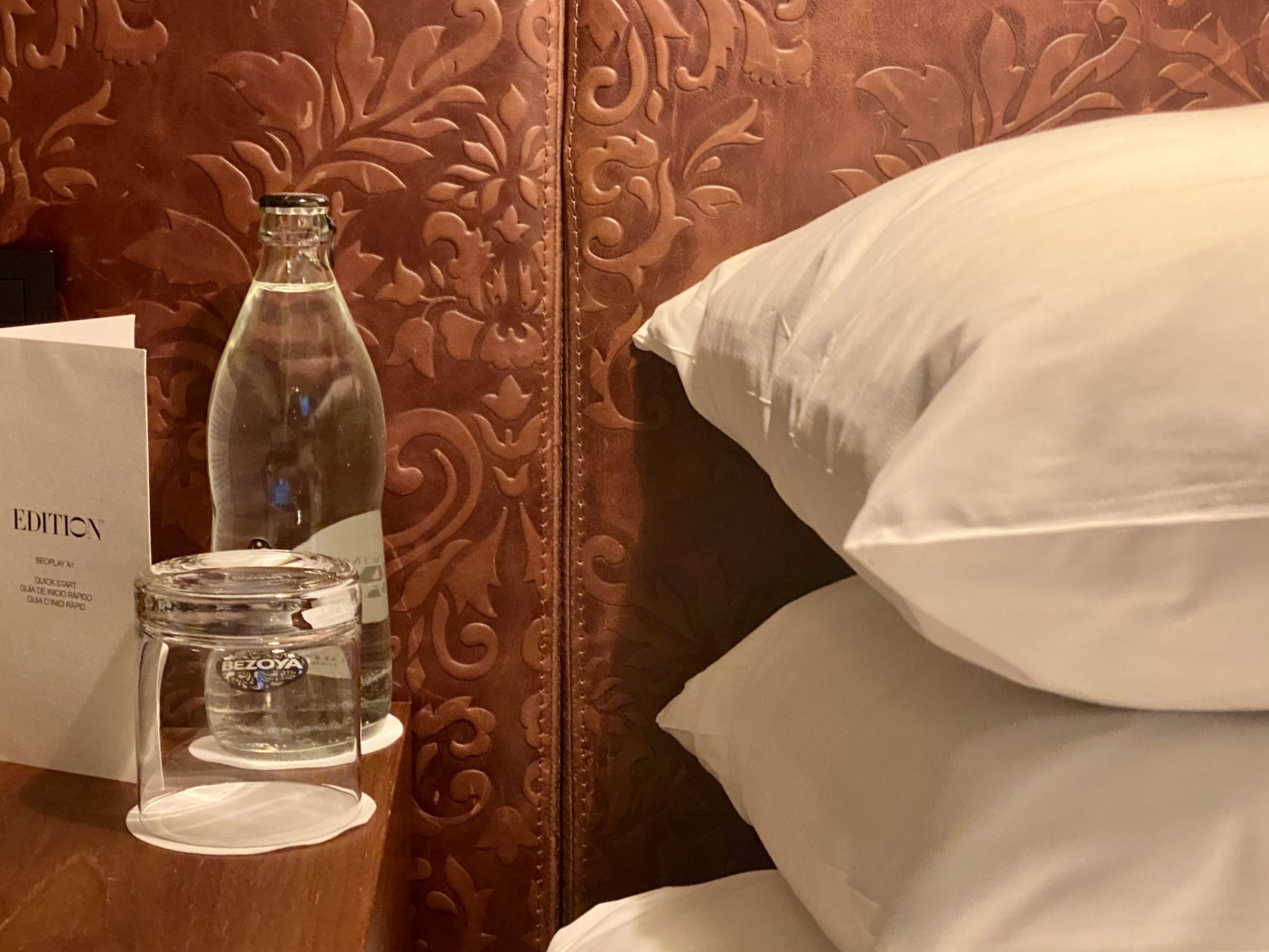The Barcelona EDITION turndown service