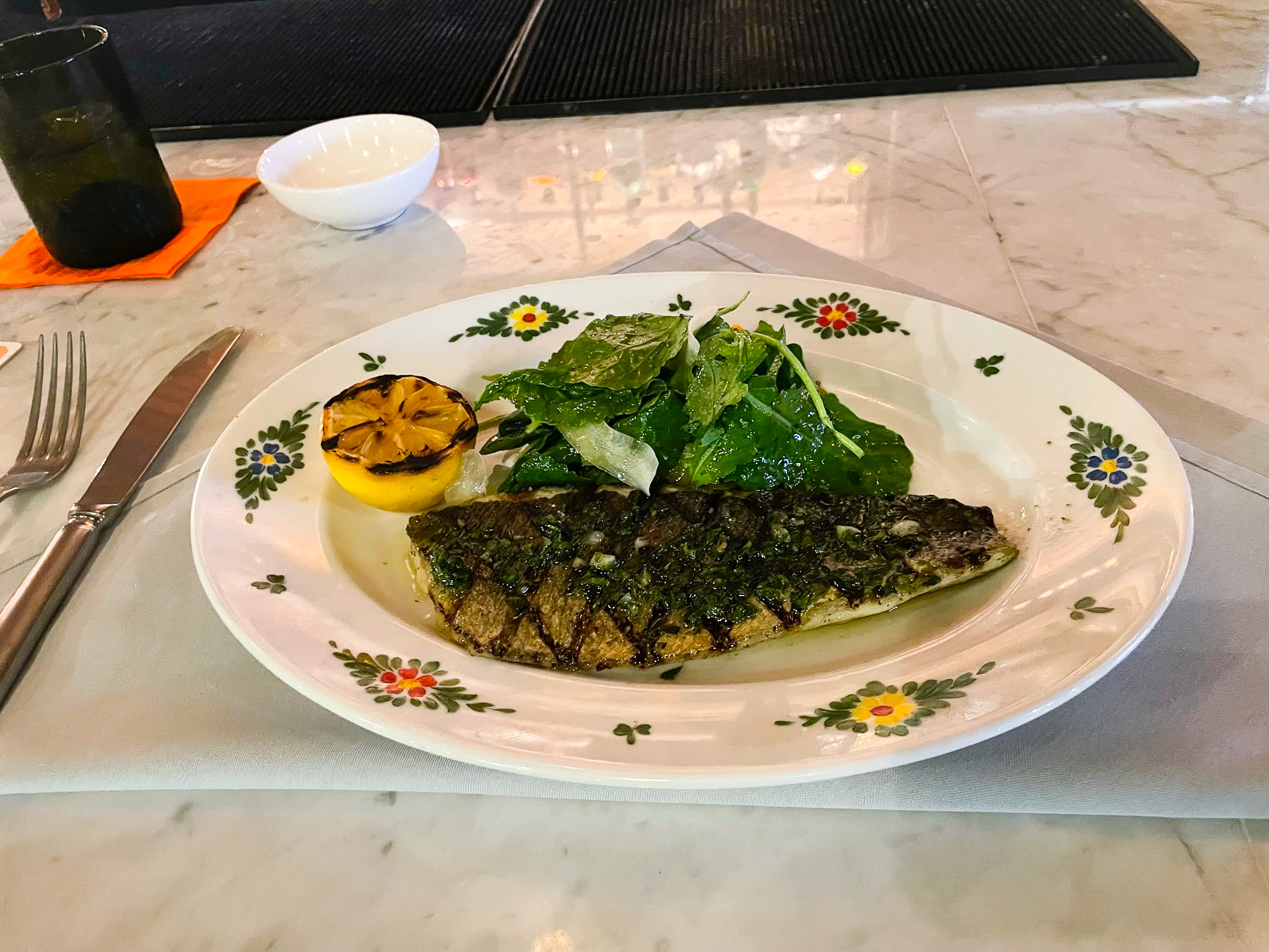 Kimpton Palomar South Beach Morini fish