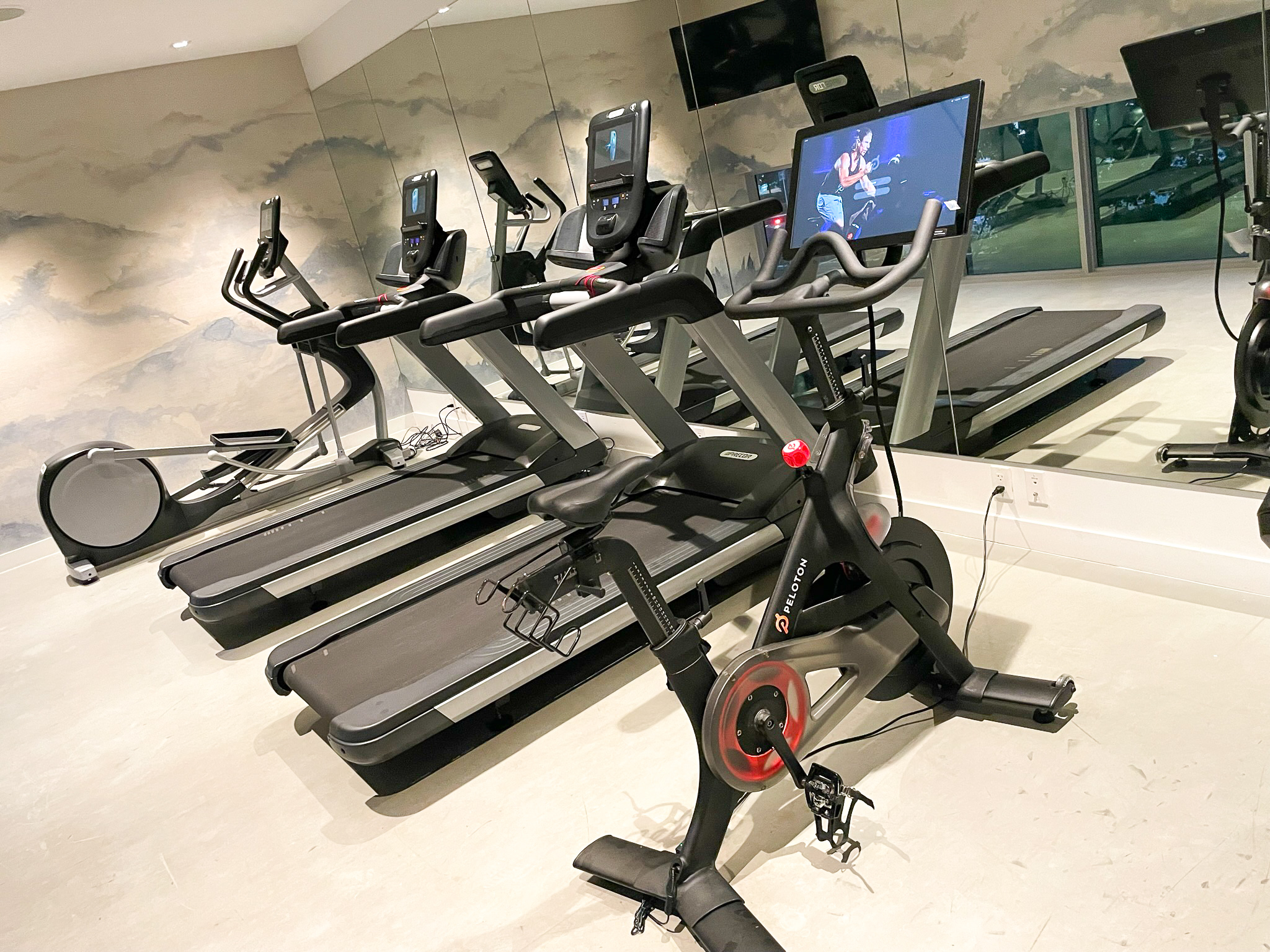 Kimpton Palomar South Beach Peloton gym