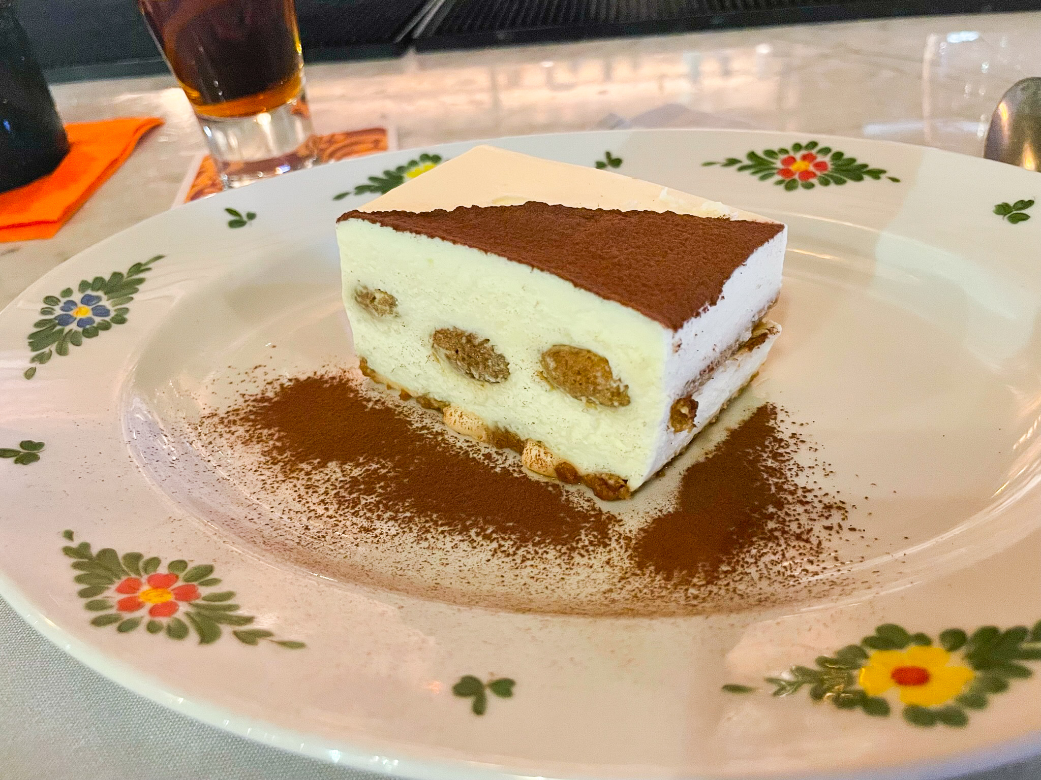 Kimpton Palomar South Beach Tiramisu dessert