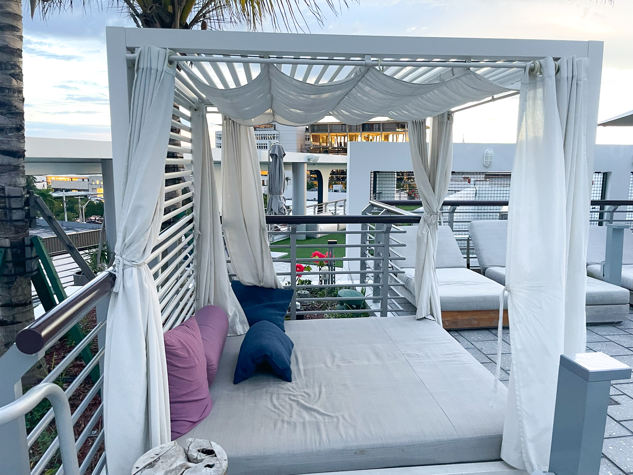 Kimpton Palomar South Beach cabana