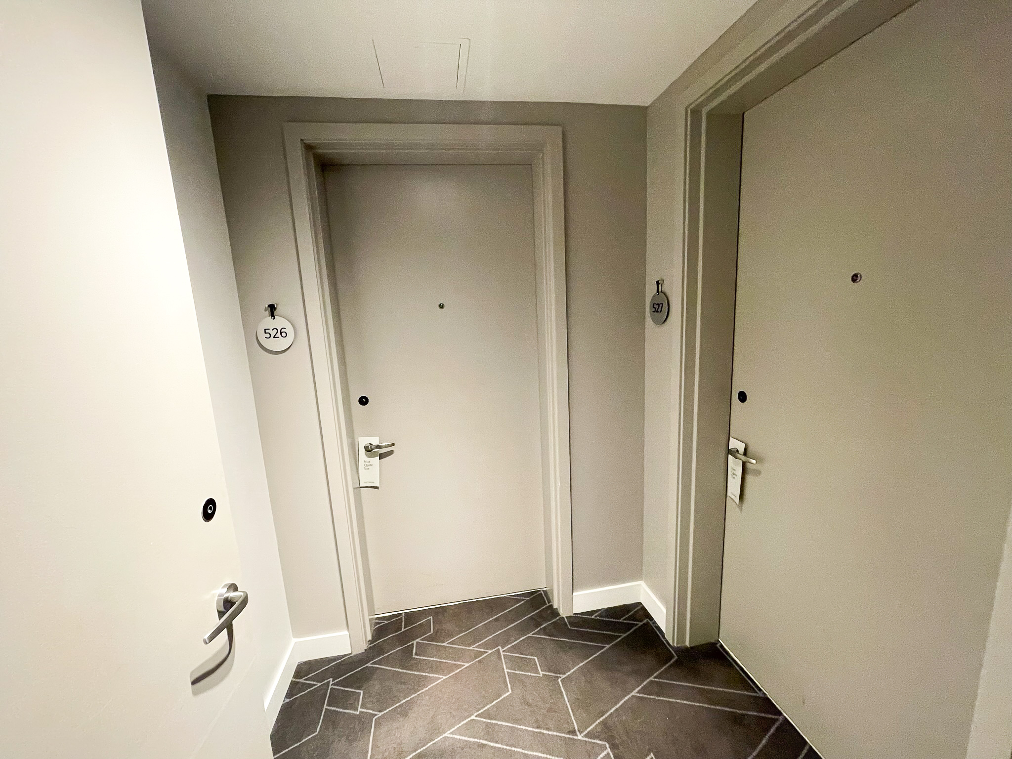 Kimpton Palomar South Beach room doors