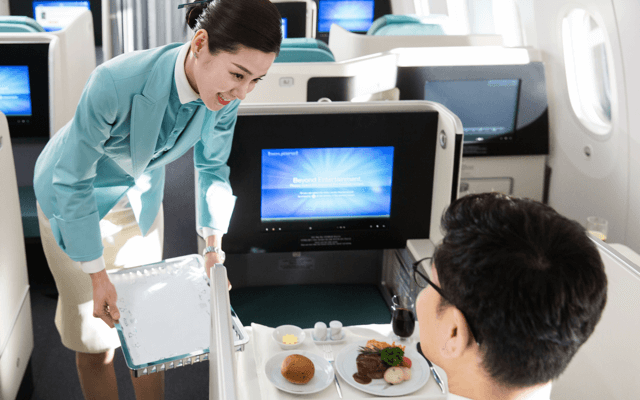 Korean Air service