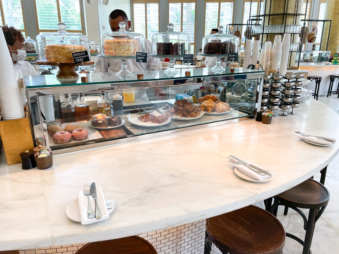 The Miami Beach EDITION The Market sweets counter