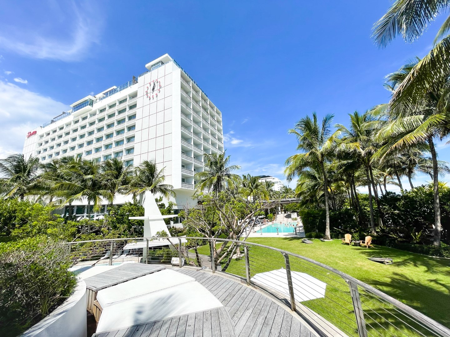 The Miami Beach EDITION Tropicale rooftop 