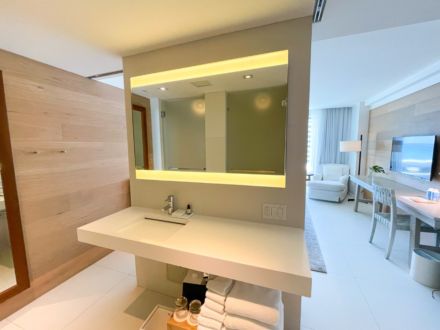 The Miami Beach EDITION bathroom sink 