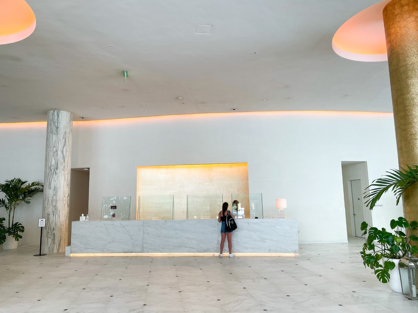 The Miami Beach EDITION front desk 