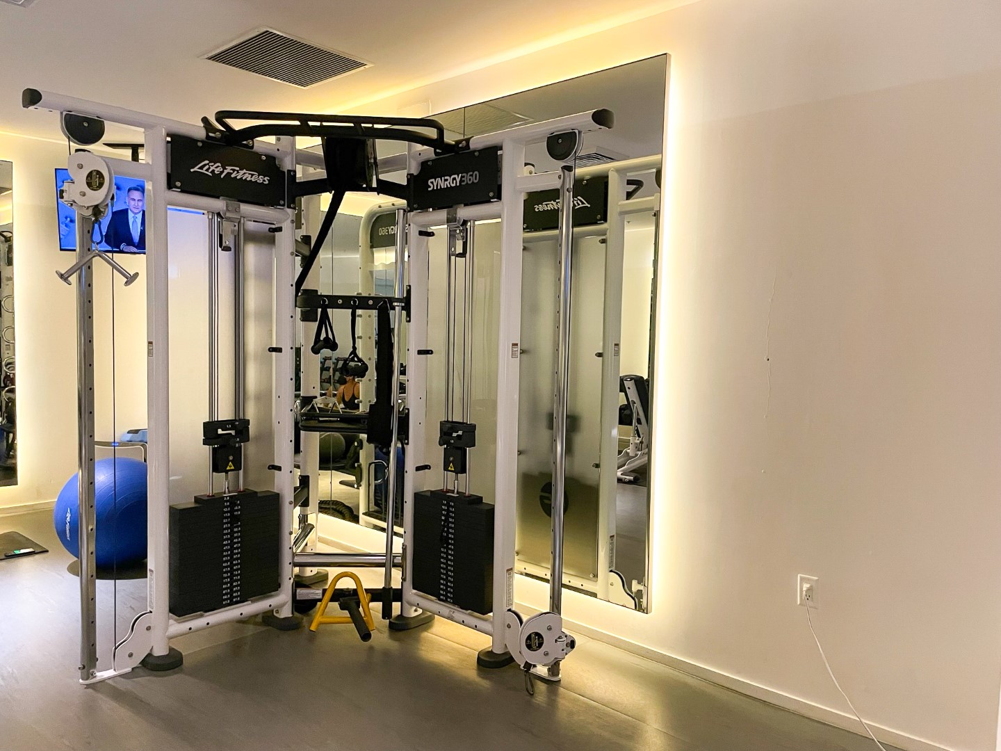 The Miami Beach EDITION gym equipment 
