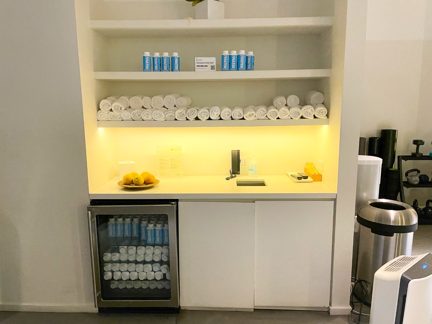 The Miami Beach EDITION gym waters 