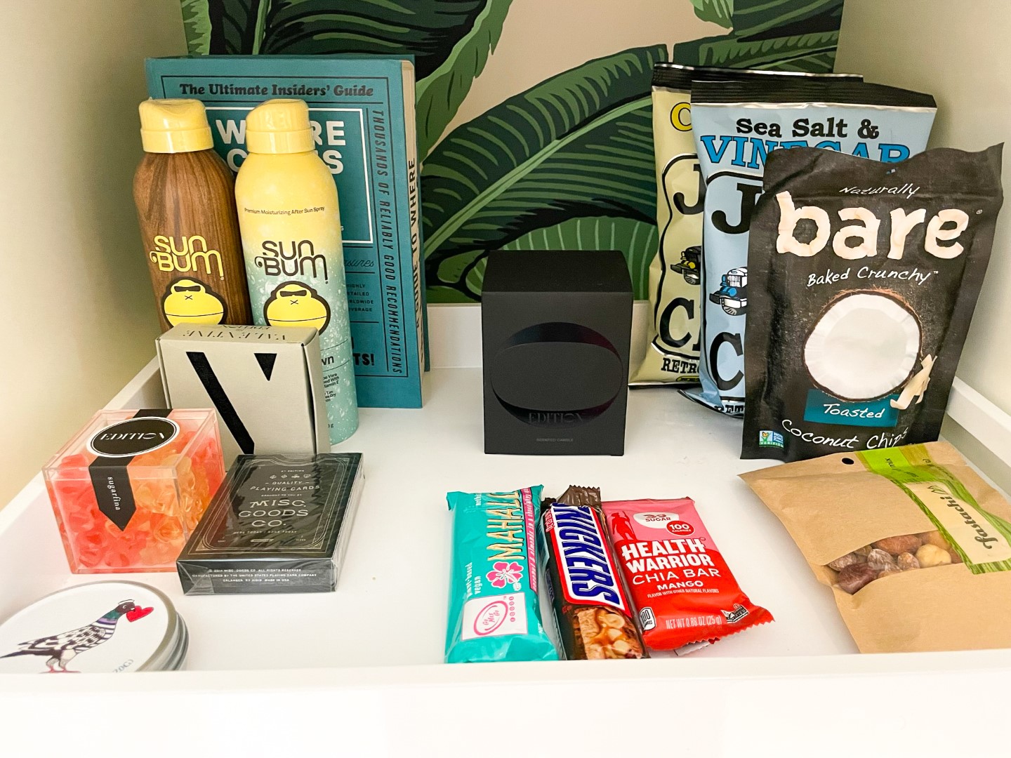 The Miami Beach EDITION snack tray