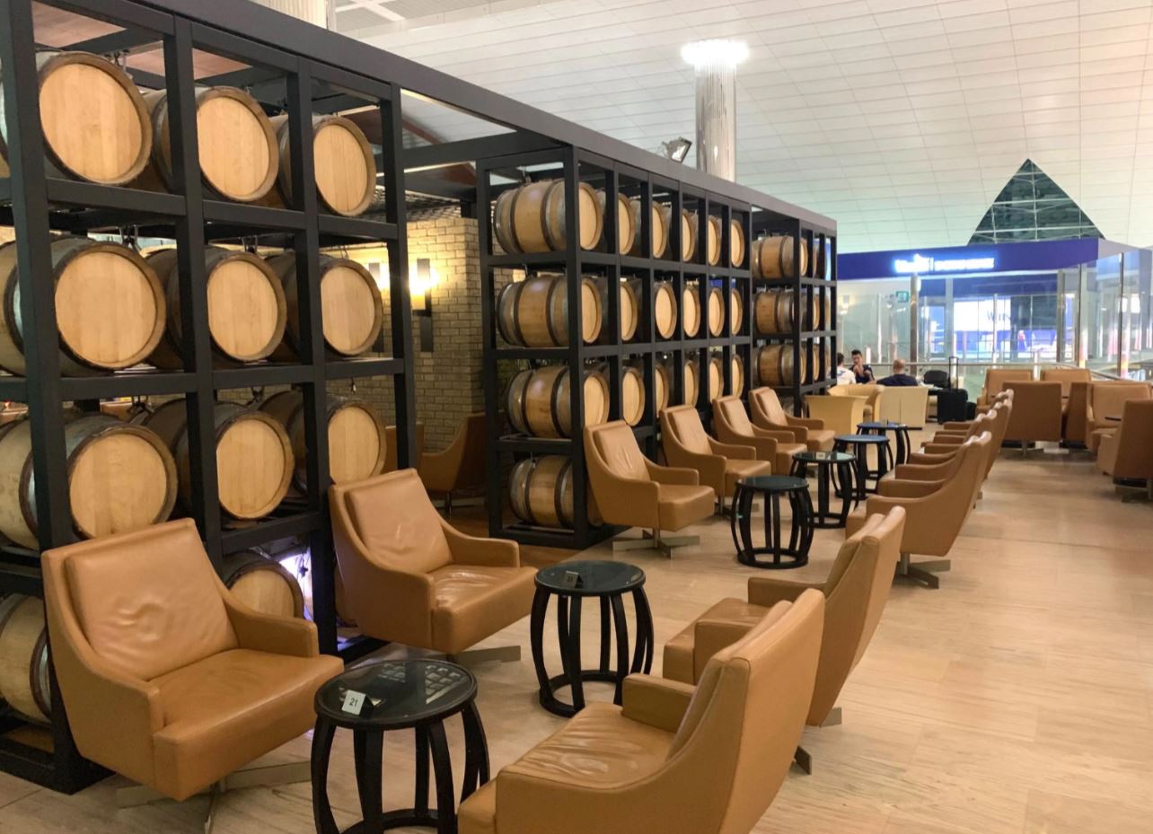 Ahlan Lounge B at DXB Ahlan Lounge B at DXB