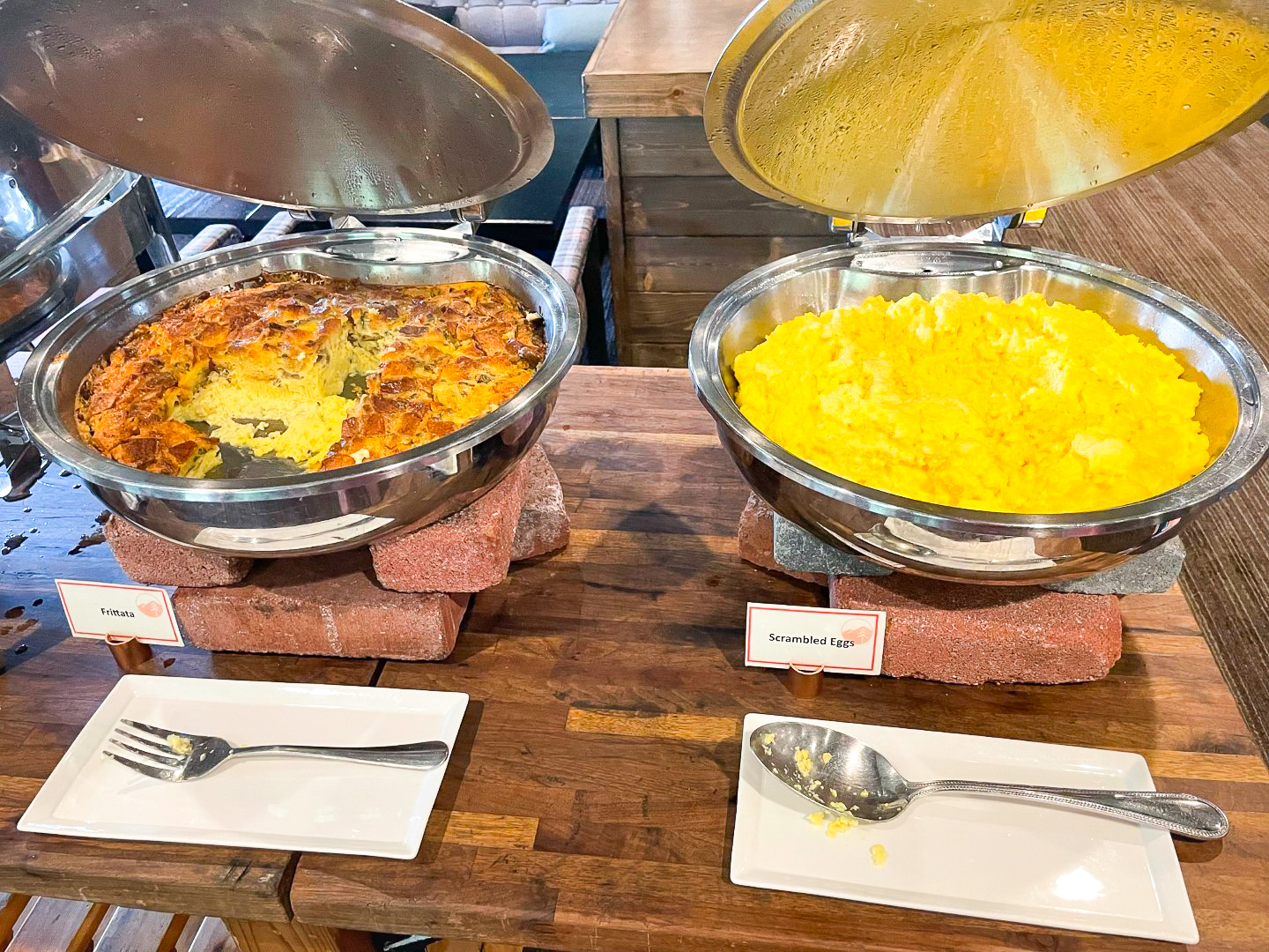 Egg options at The Lodge at Spruce Peak Destination by Hyatt Stowe Vermont