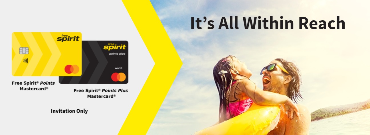 Free Spirit Points Mastercard and Free Spirit Points Plus Mastercard
