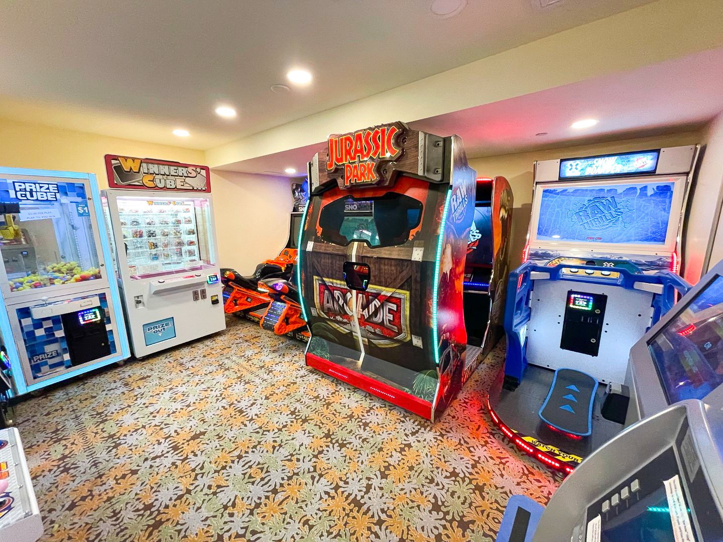 Game room at The Lodge at Spruce Peak Destination by Hyatt Stowe Vermont
