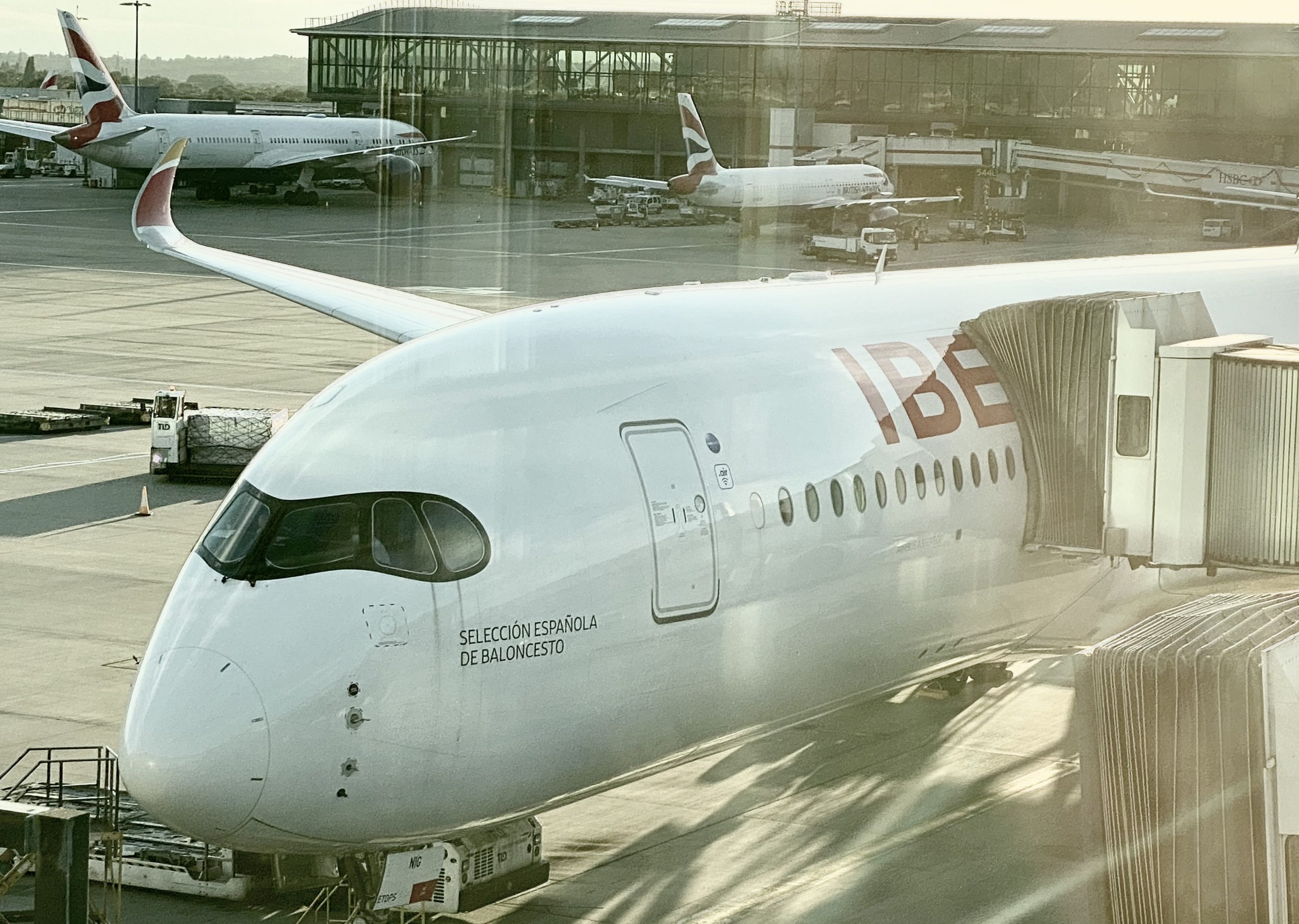 Iberia aircraft Iberia A350 EC NIG