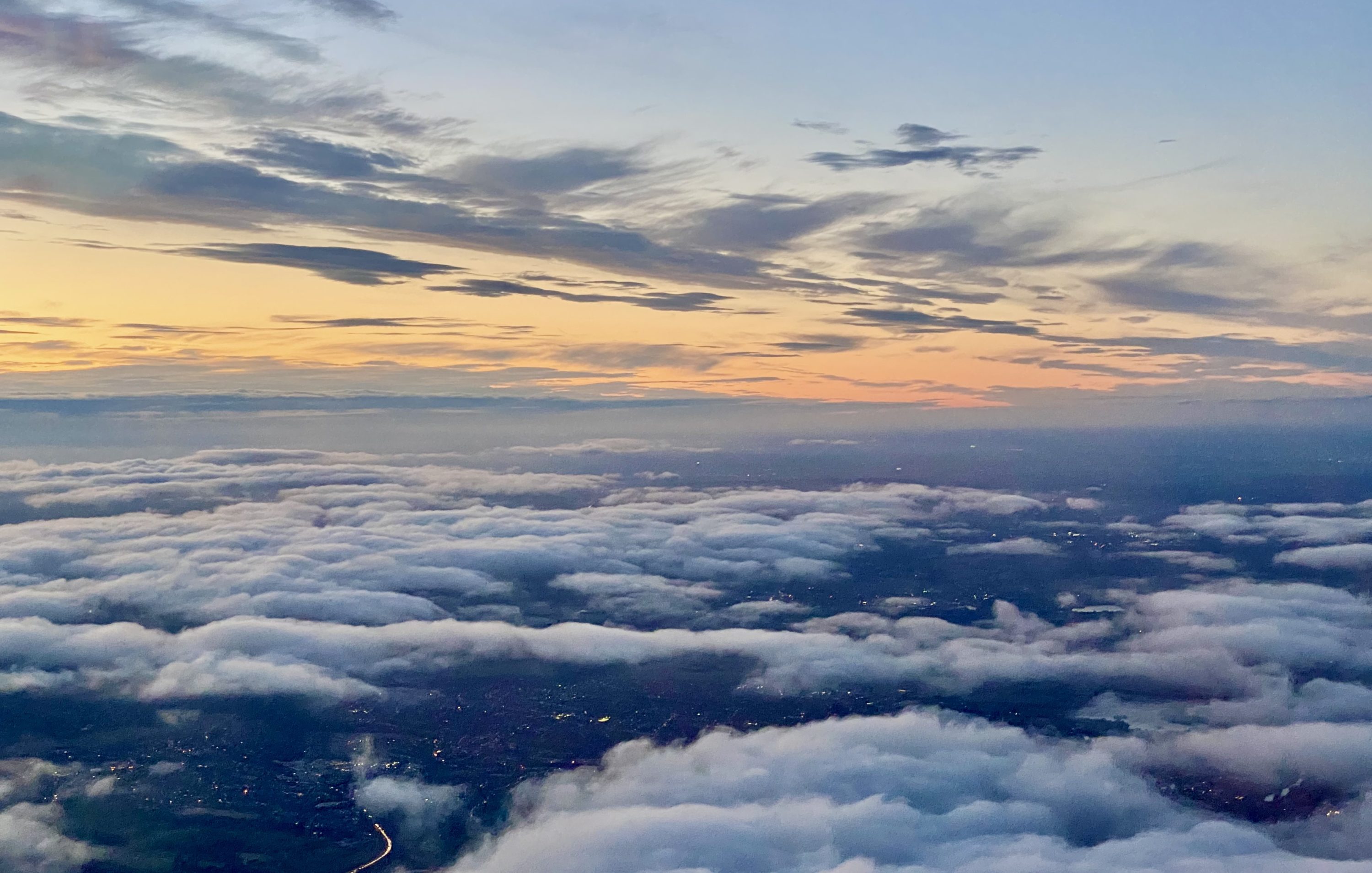 Iberia A350 business class take off views over London