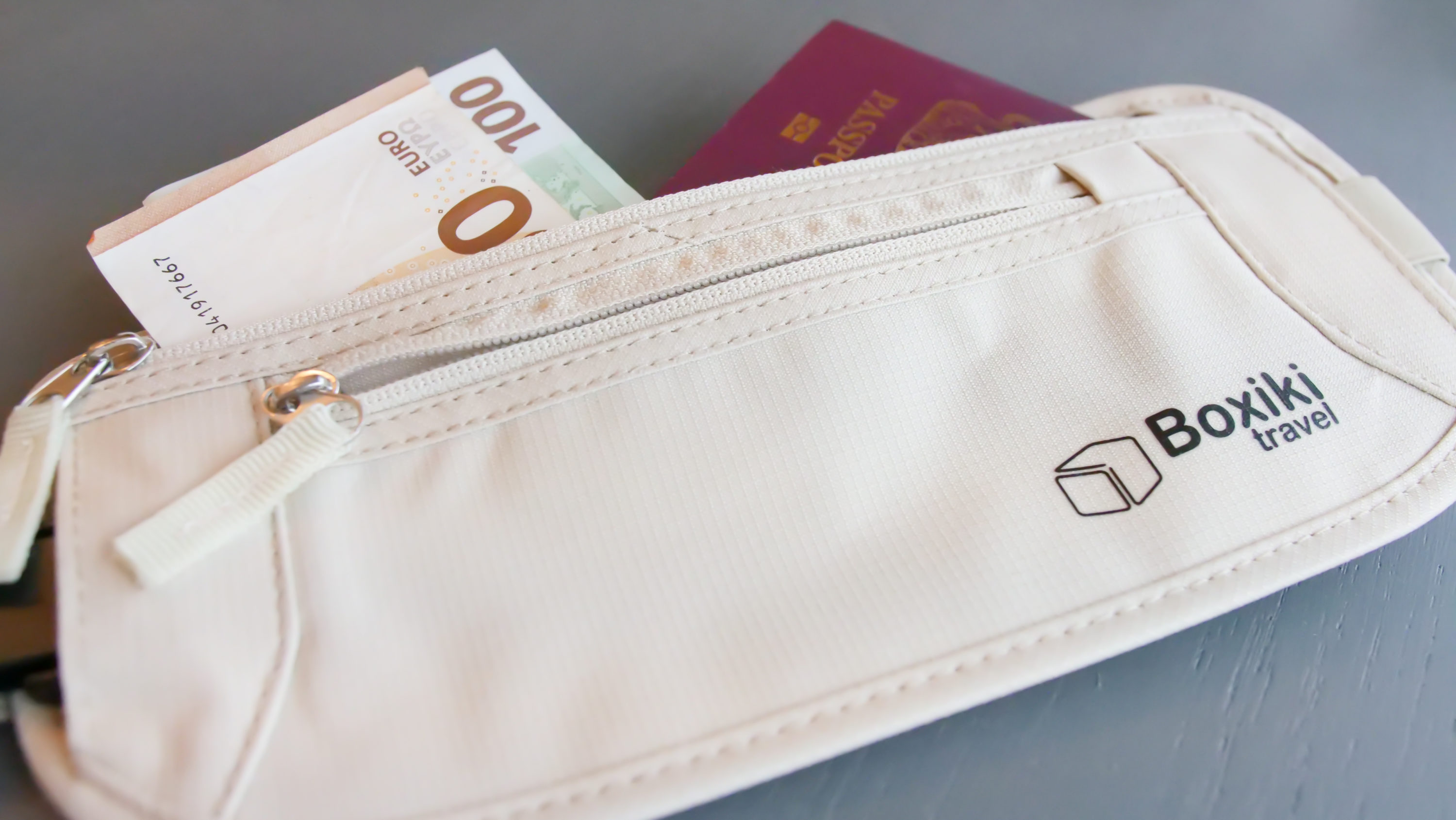 Money belt RFID blocking