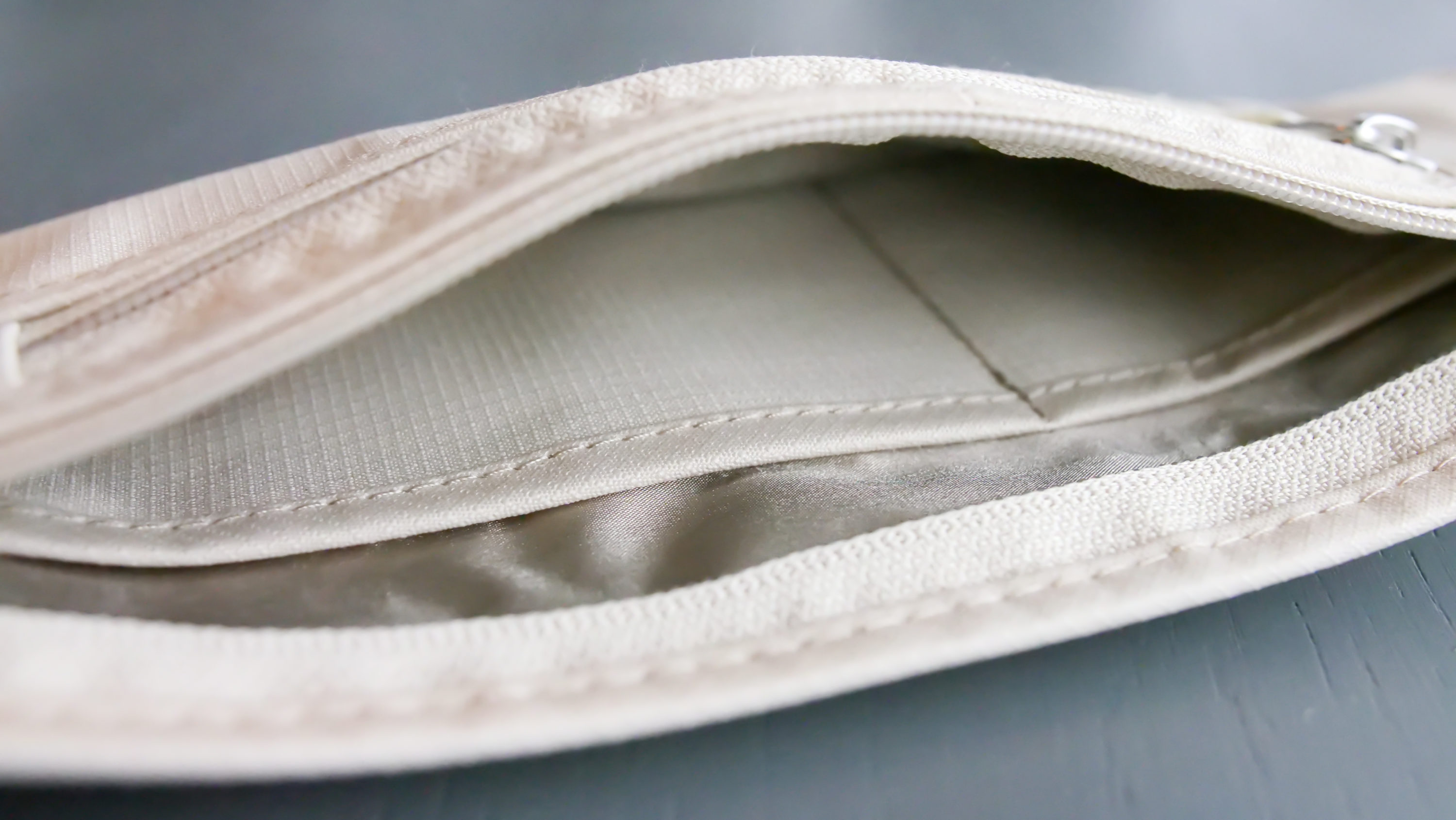 Money belt compartments
