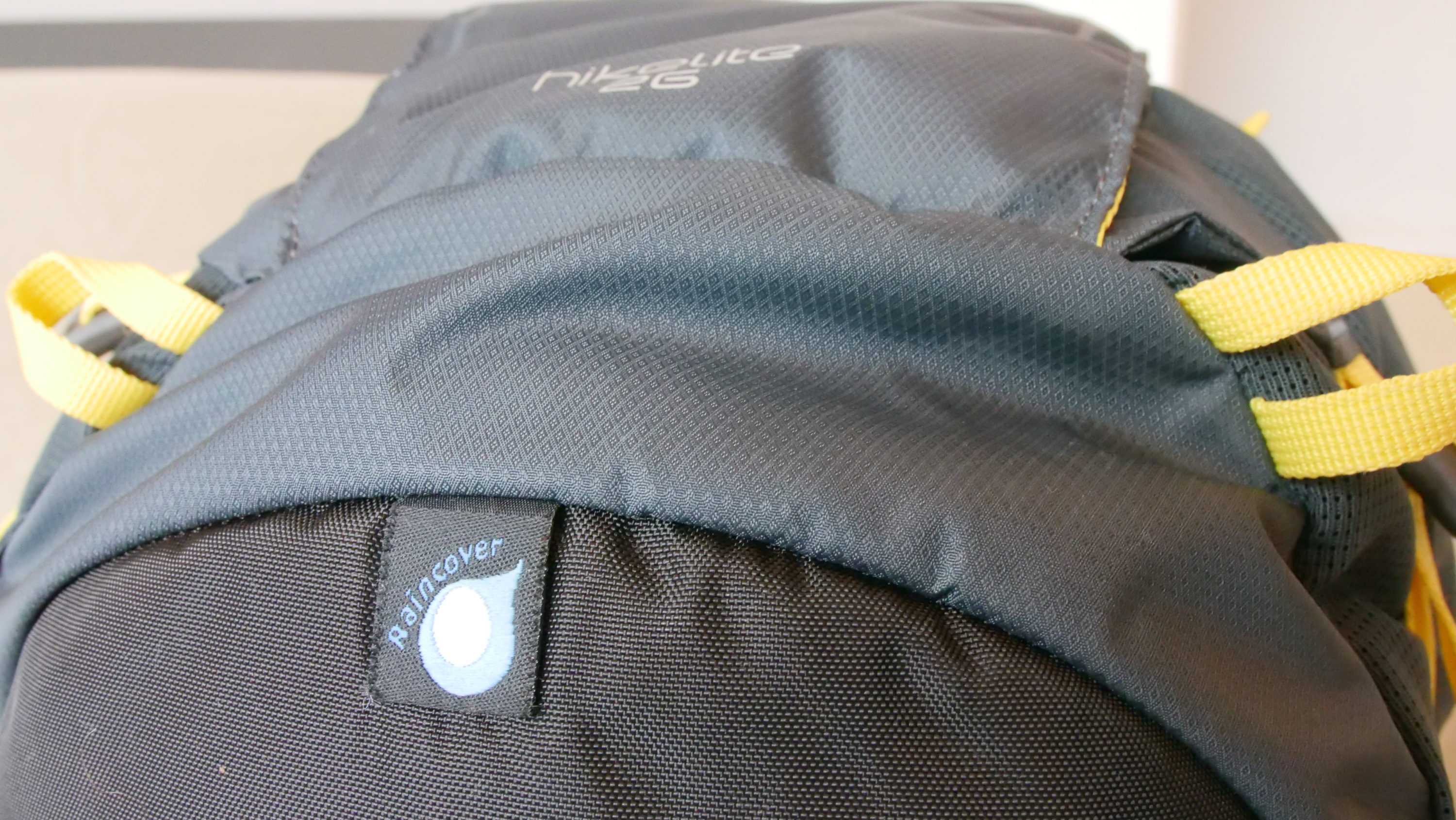 Daypack water resistance