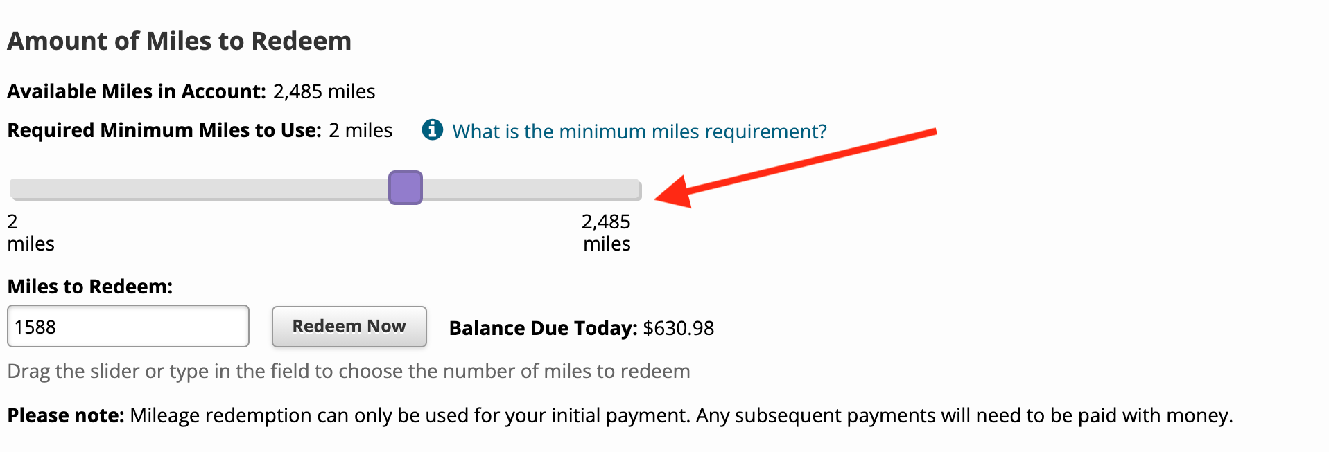 Redeeming United miles for a cruise