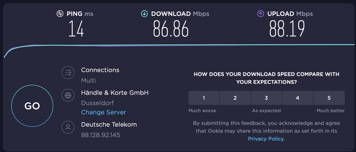 Lufthansa Senator Lounge FRA speed test