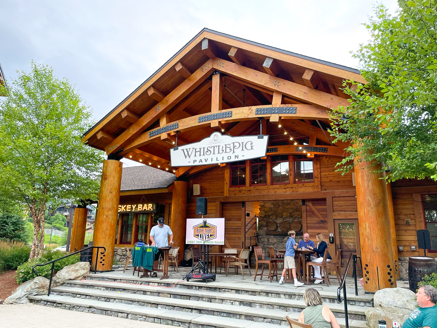 WhistlePig Pavilion activities at The Lodge at Spruce Peak Destination by Hyatt Stowe Vermont