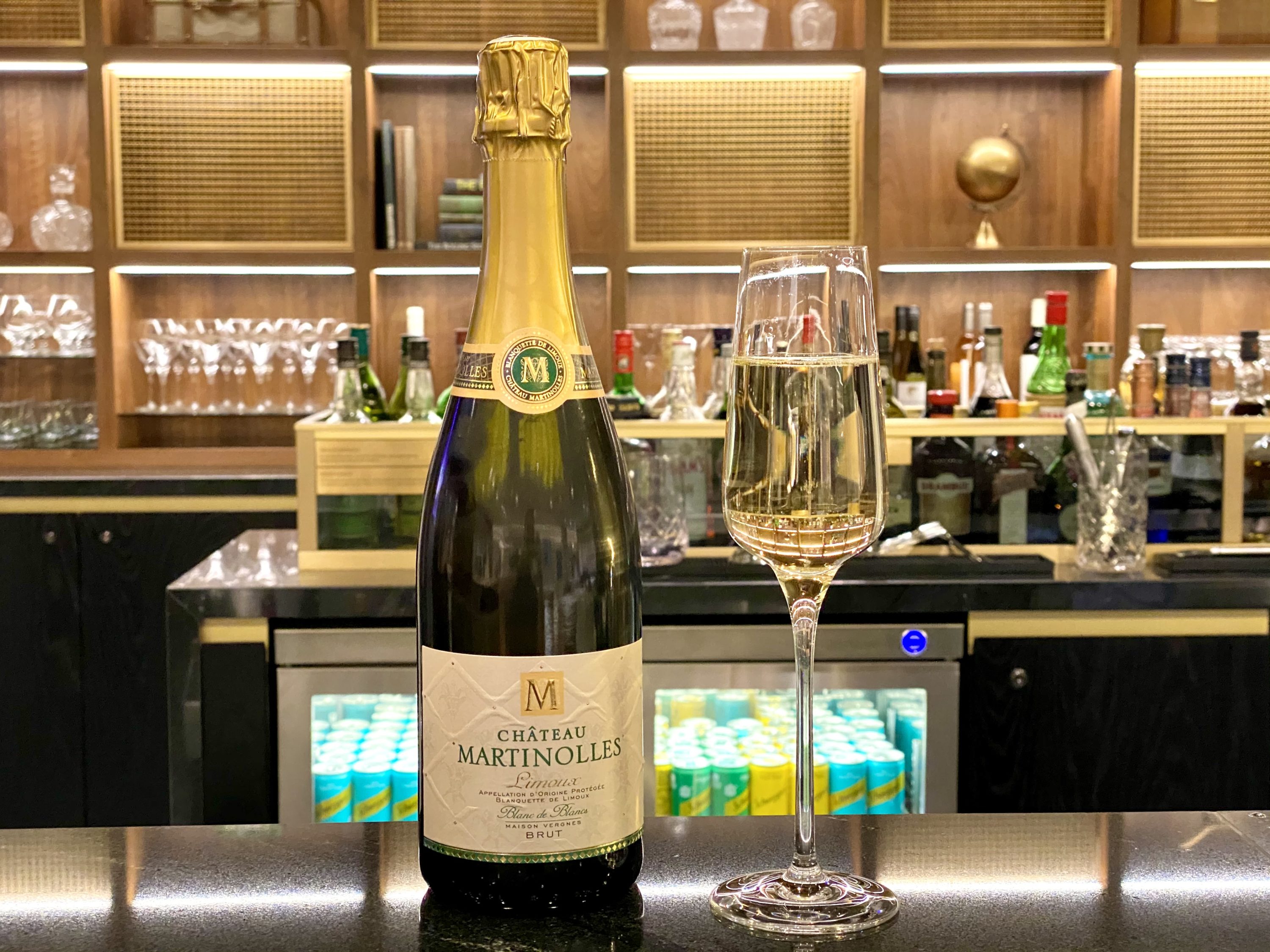 American Express Centurion Lounge Heathrow Terminal 3 sparkling wine