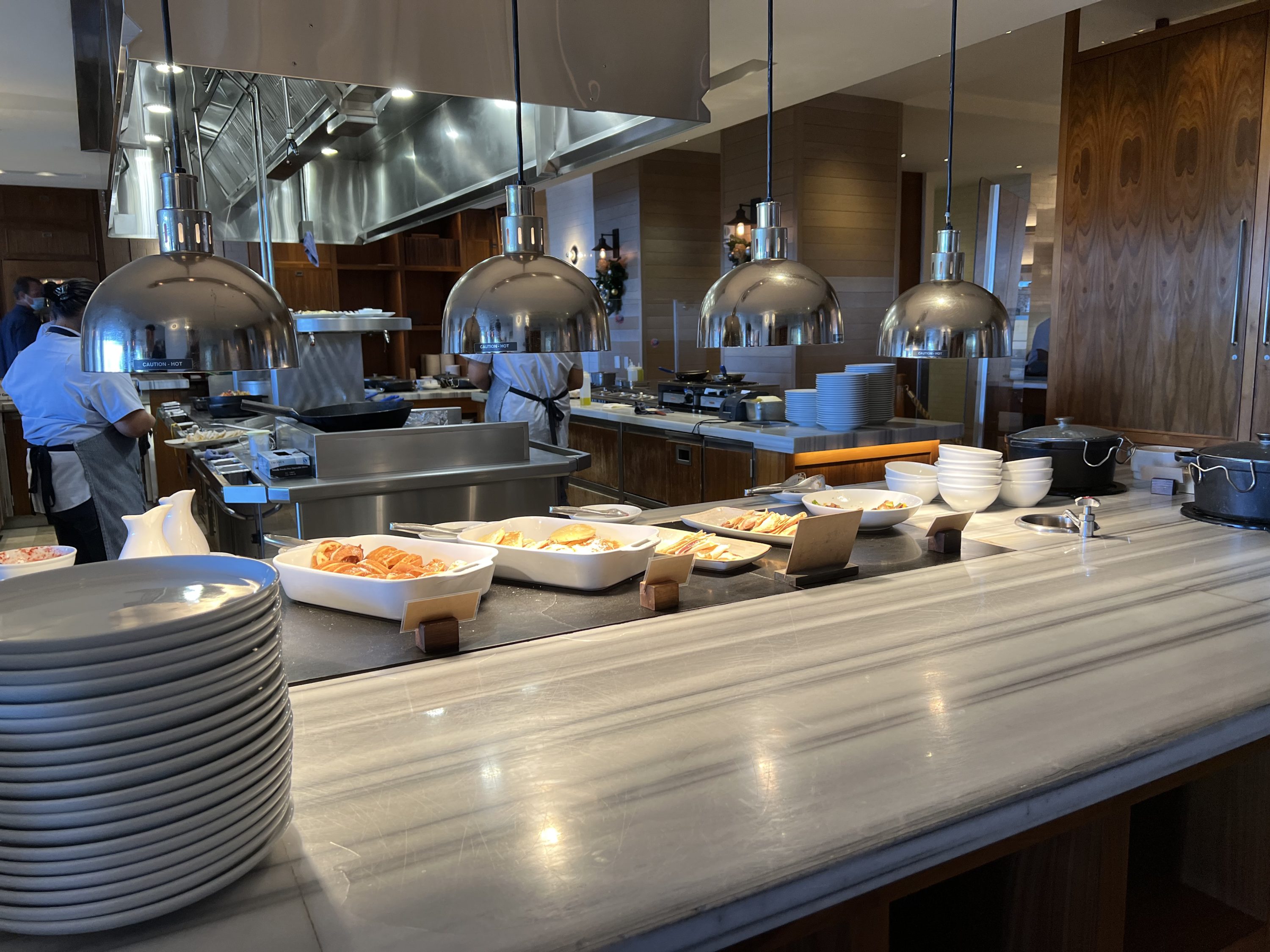 Andaz Maui Hot Breakfast