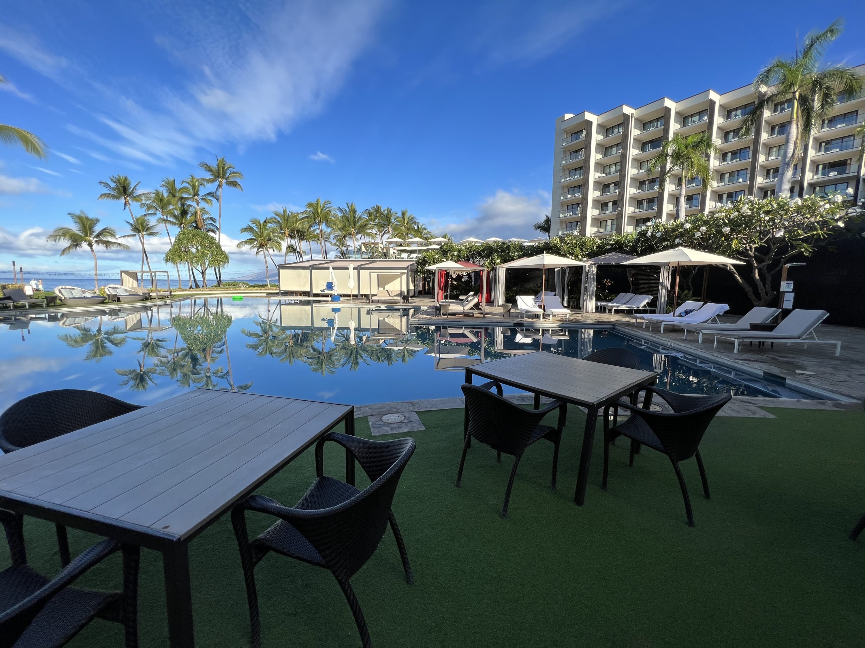 Andaz Maui Poolside Tables