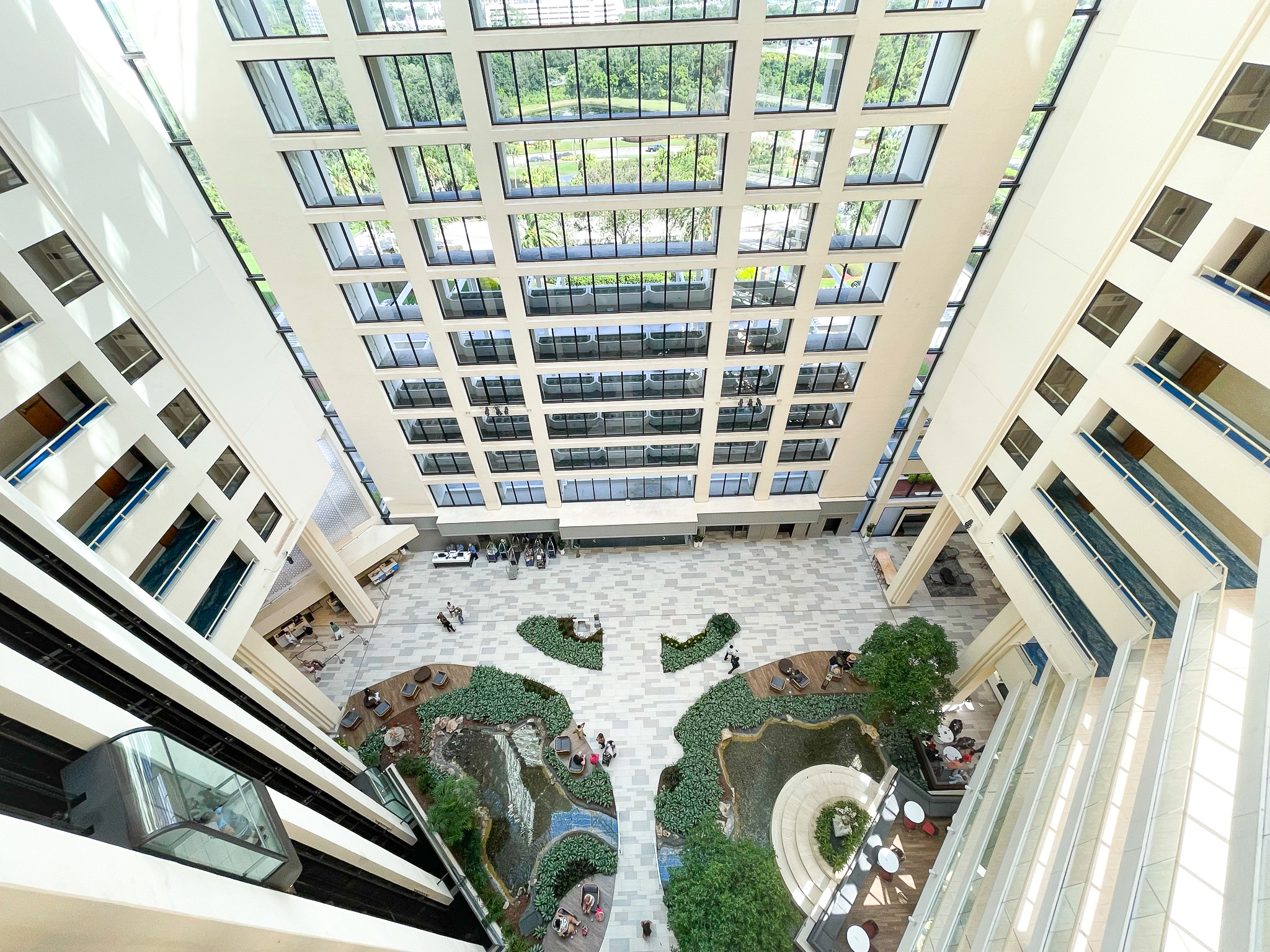 Atrium lobby at the Hyatt Regency Grand Cypress Orlando