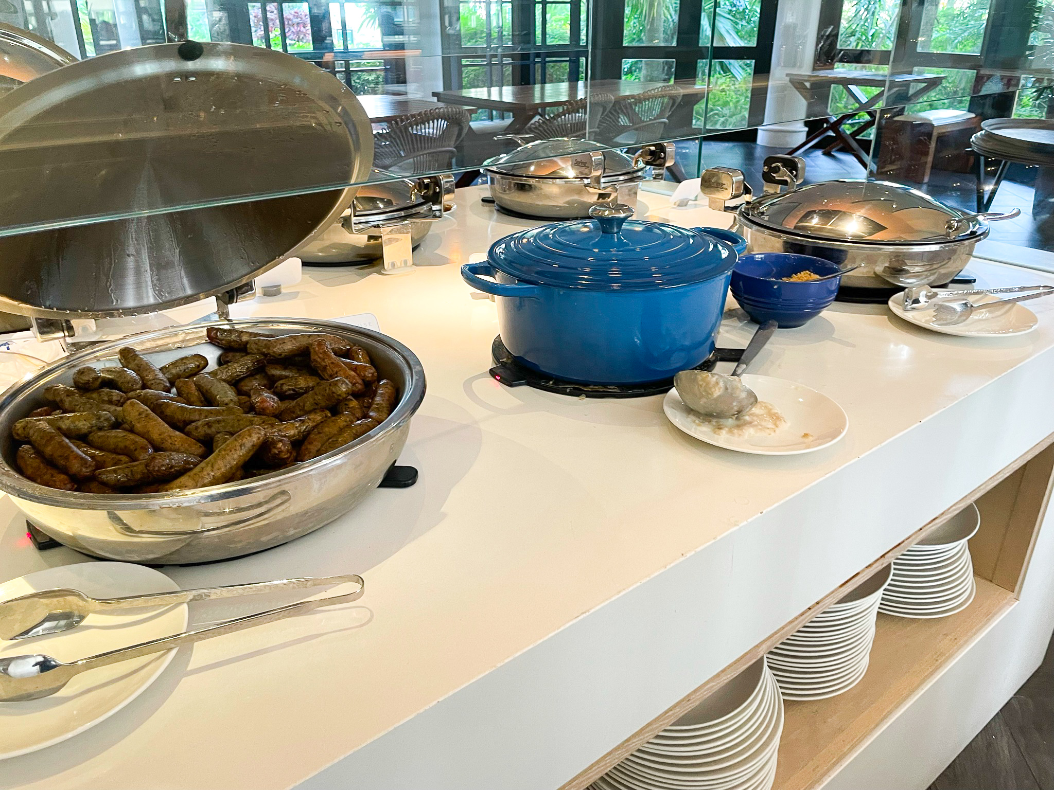 Breakfast sausages at the Hyatt Regency Grand Cypress Orlando