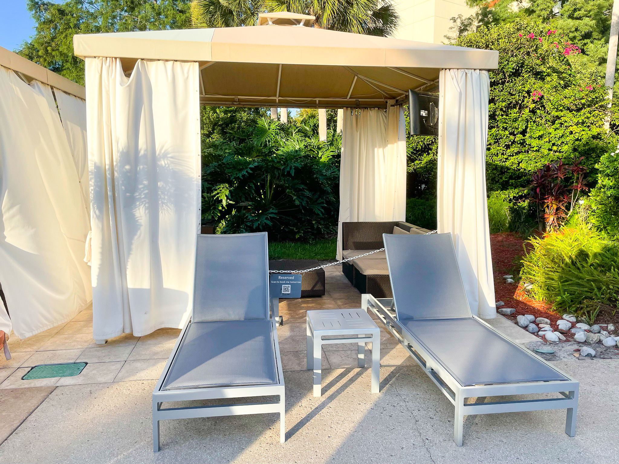 Cabana at the Hyatt Regency Grand Cypress Orlando