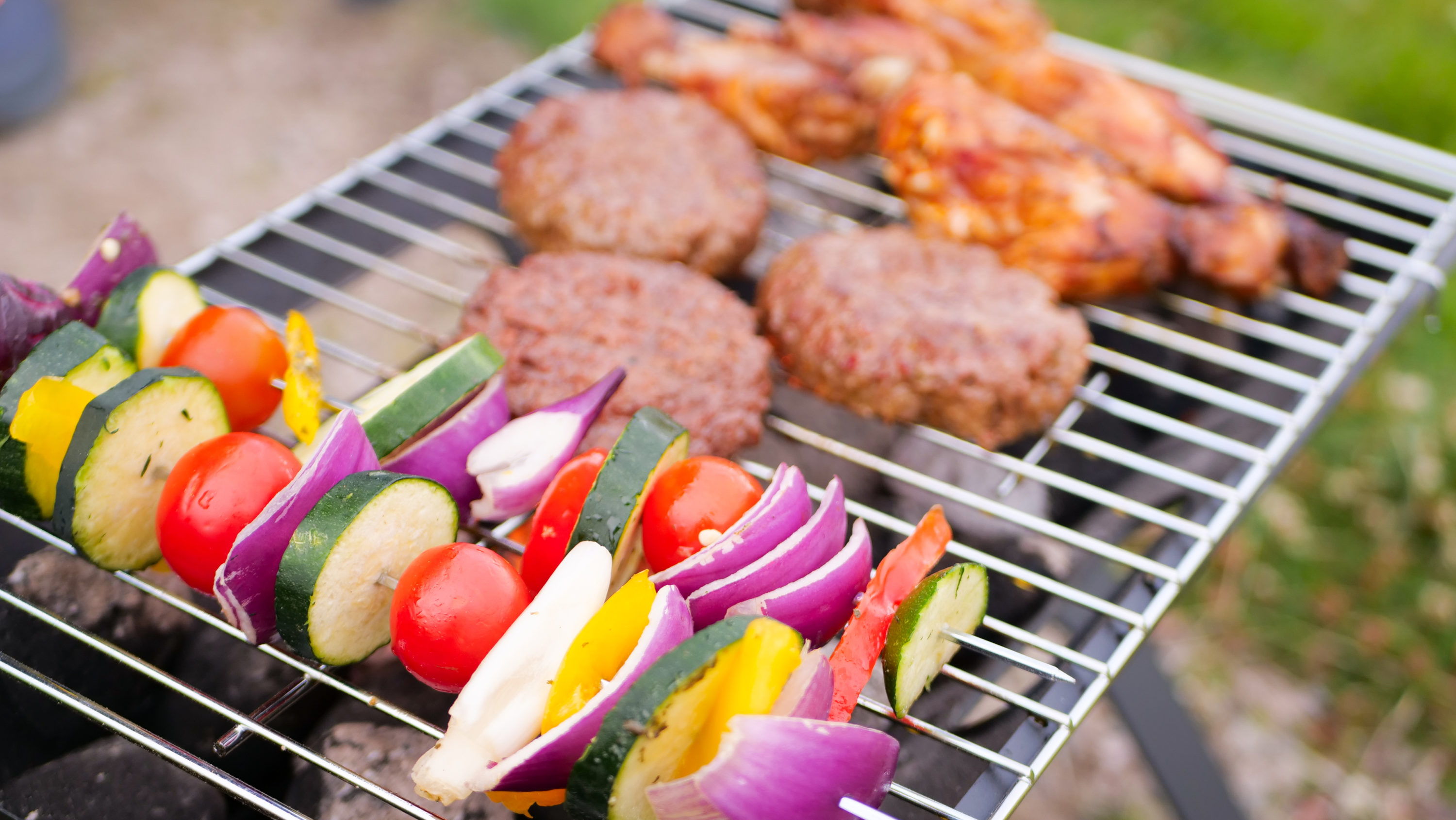Camping Grill Cooking Space