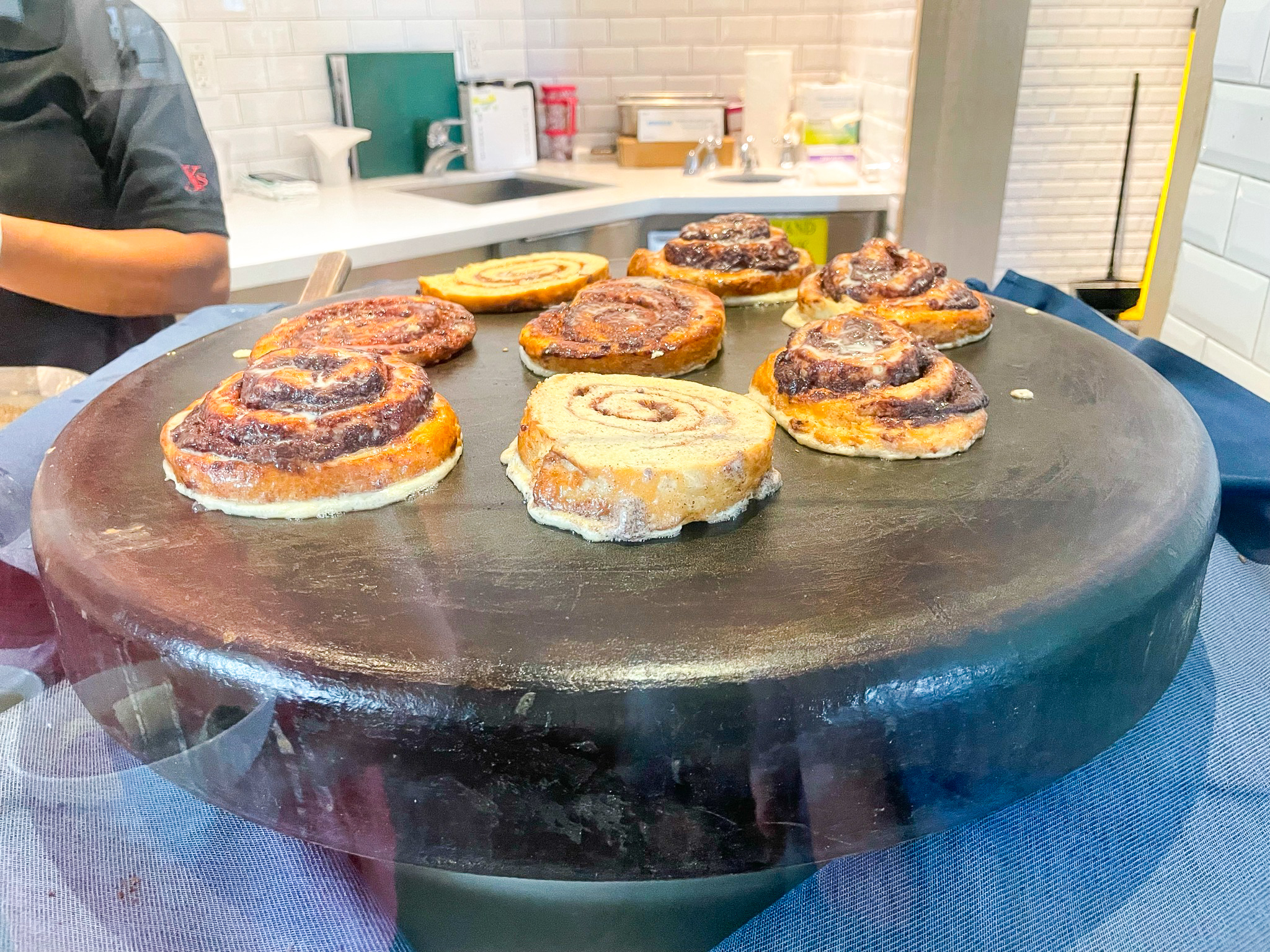 Cinnamon rolls at the Hyatt Regency Grand Cypress Orlando