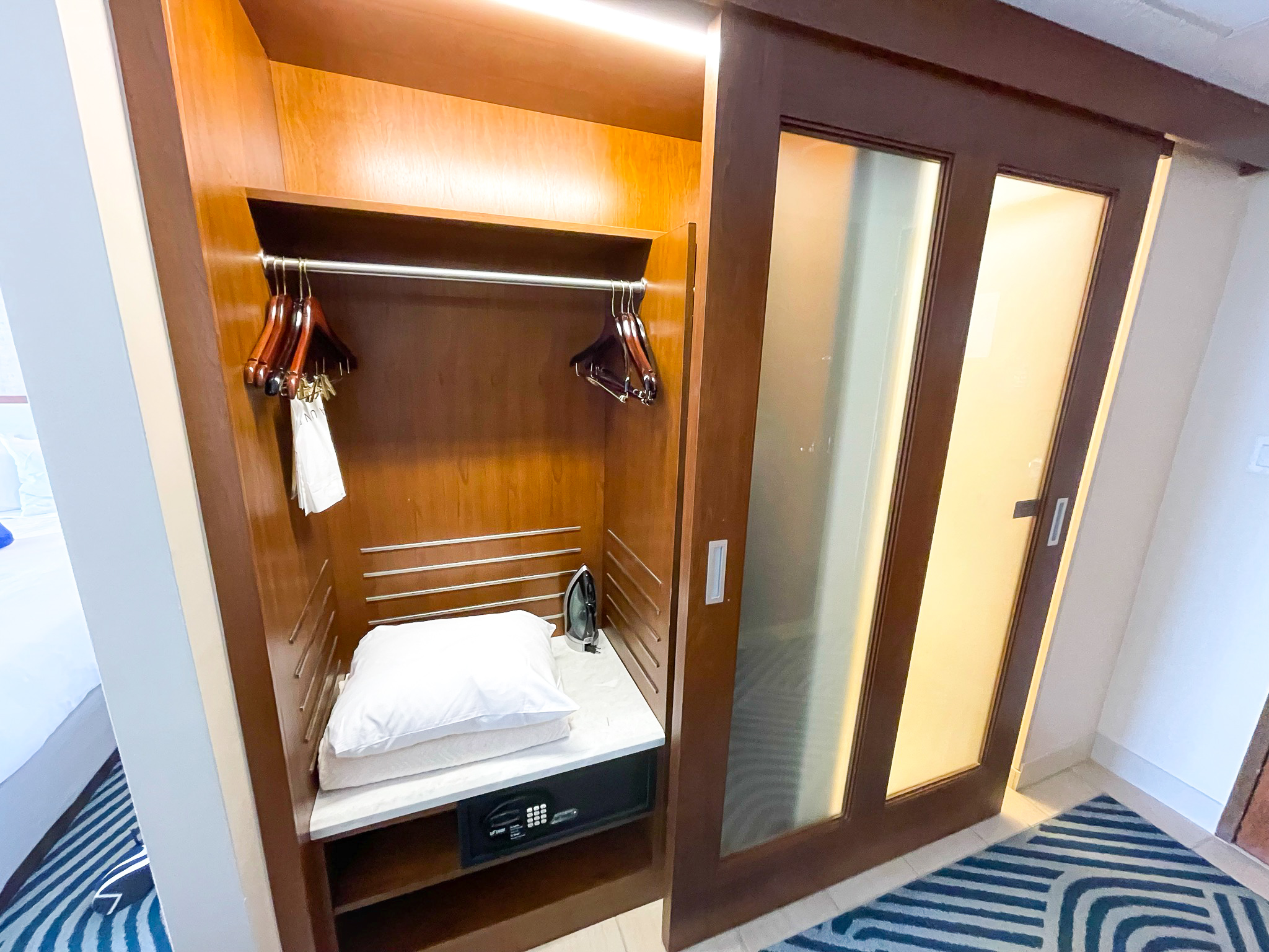 Closet at the Hyatt Regency Grand Cypress Orlando