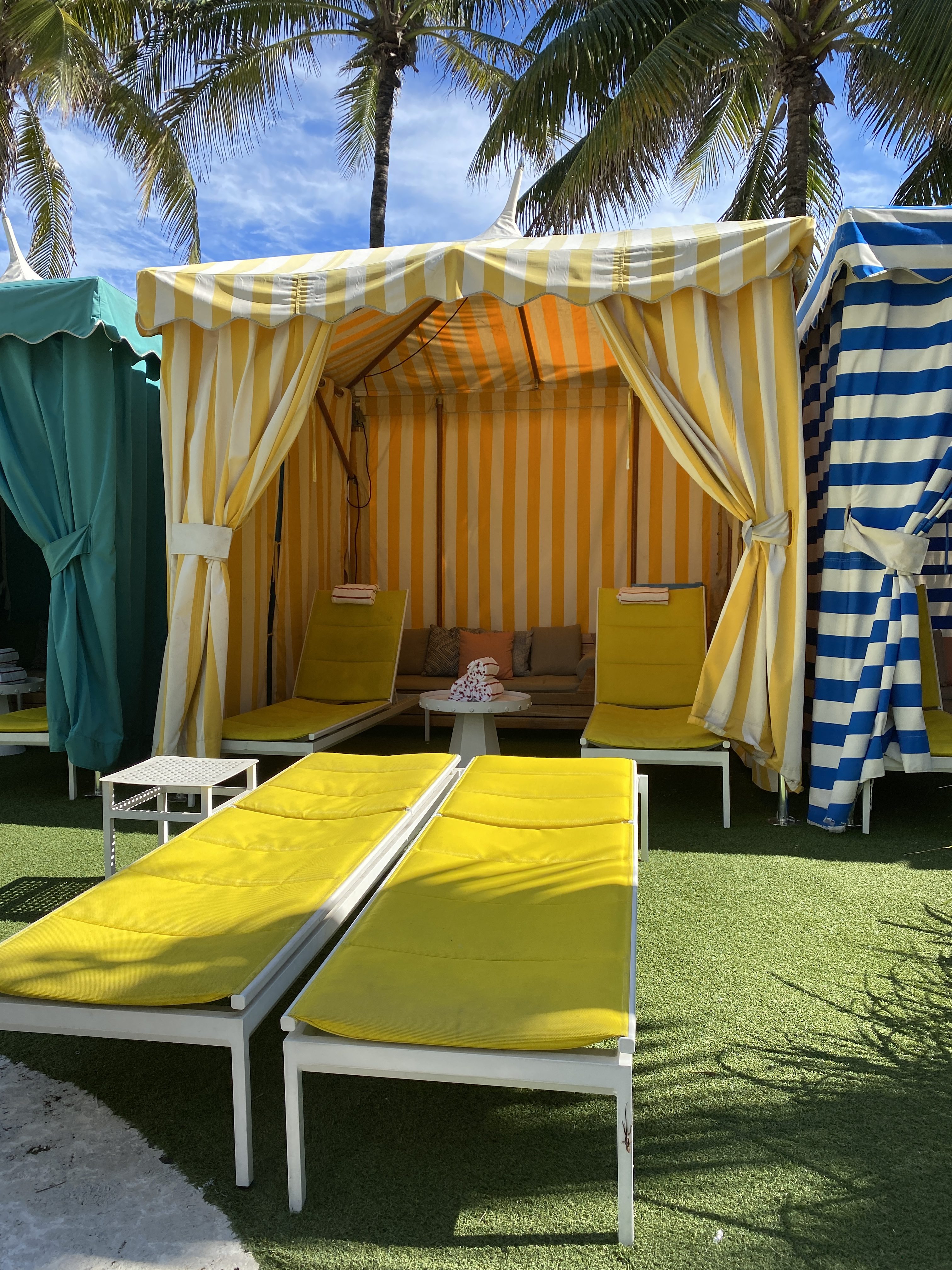 Confidante Cabana Rental
