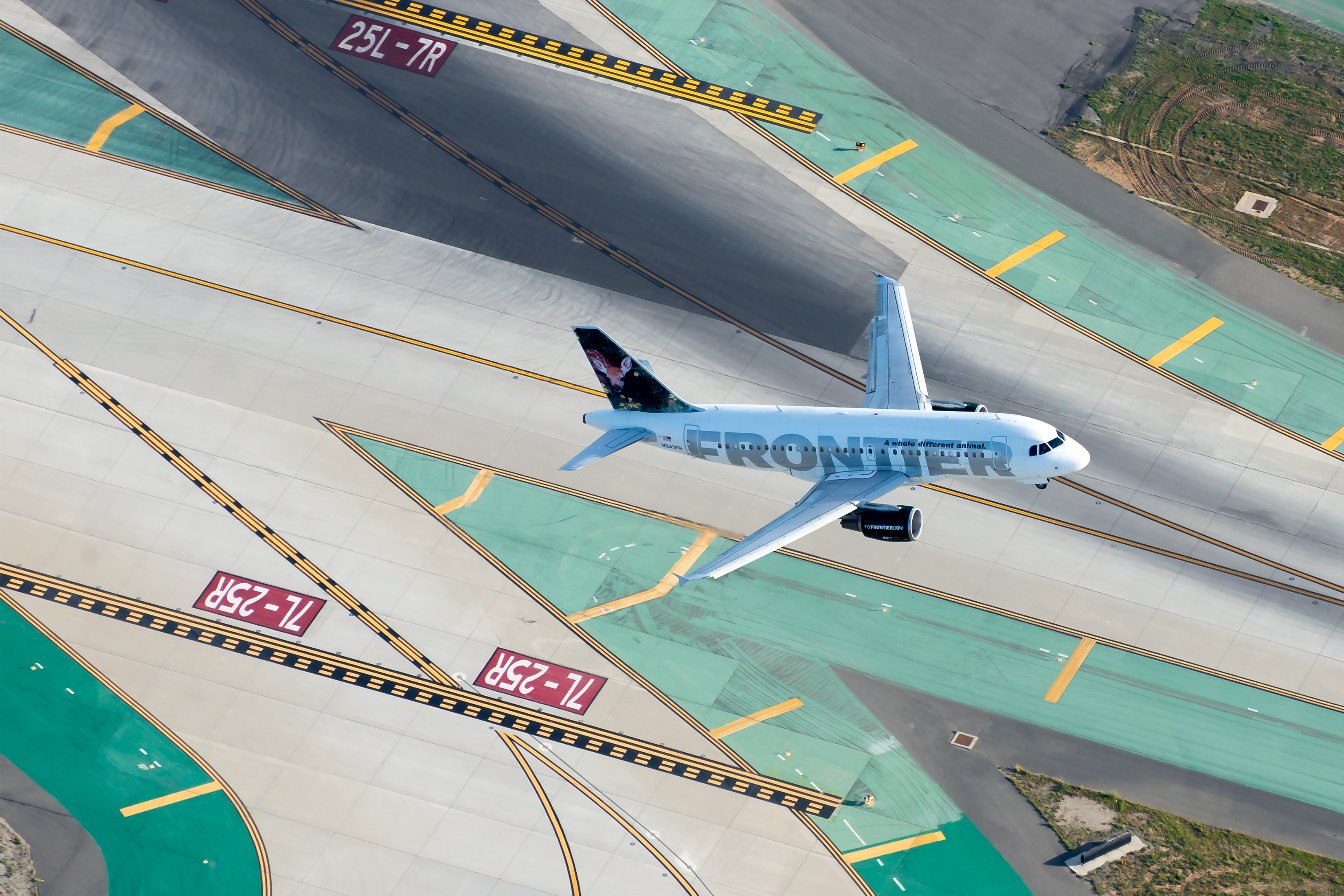 Frontier A319 LAX N943FR Frontier A319 LAX N943FR