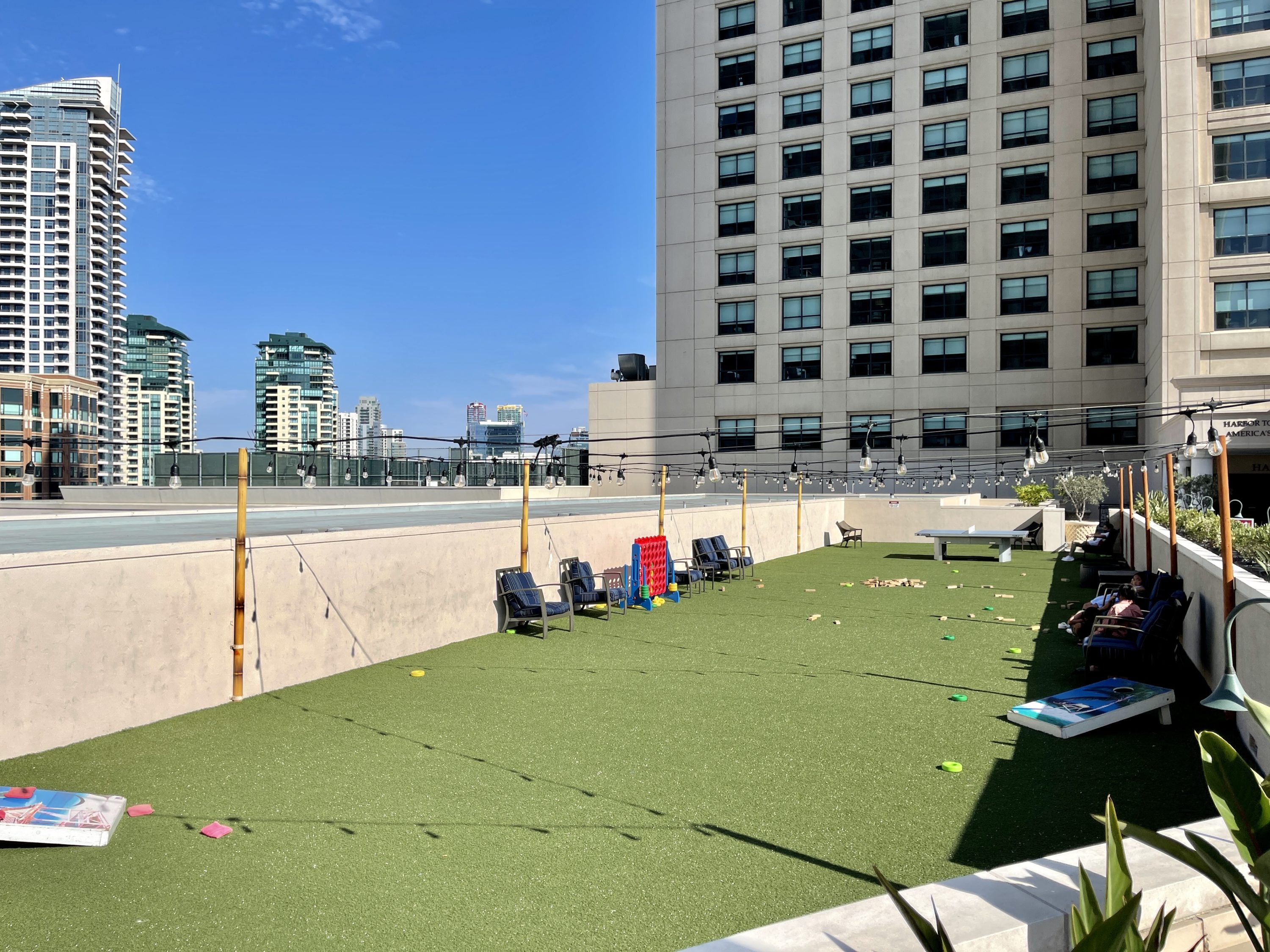 Manchester Grand Hyatt San Diego Game Lawn