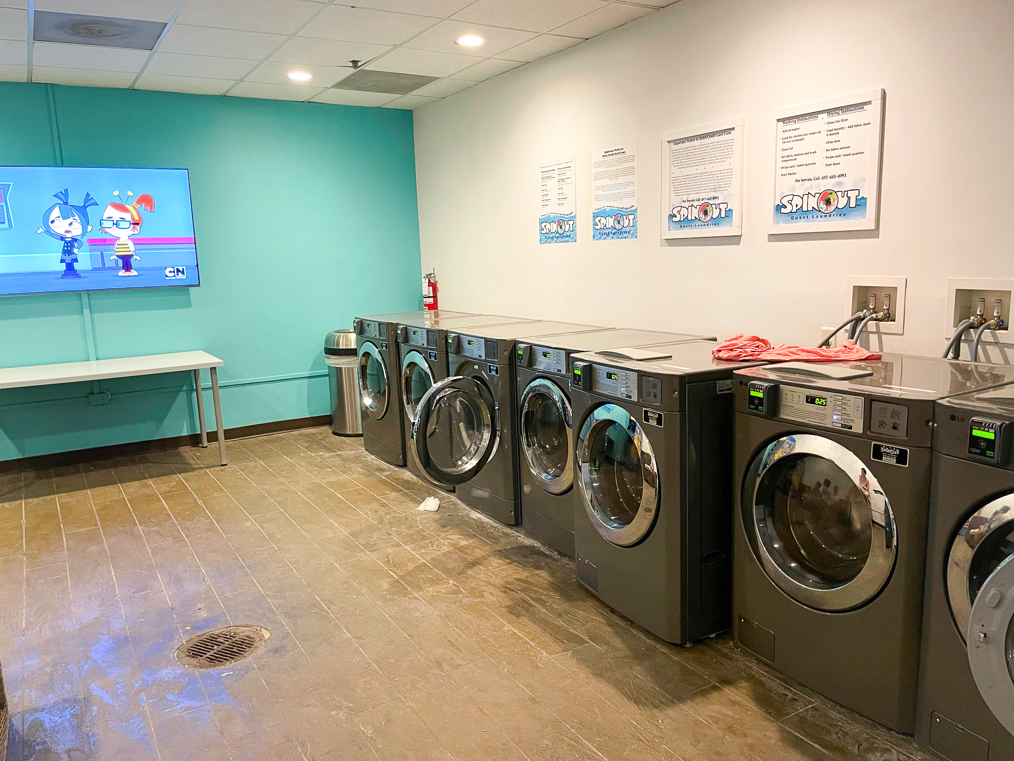 Laundry at the Hyatt Regency Grand Cypress Orlando