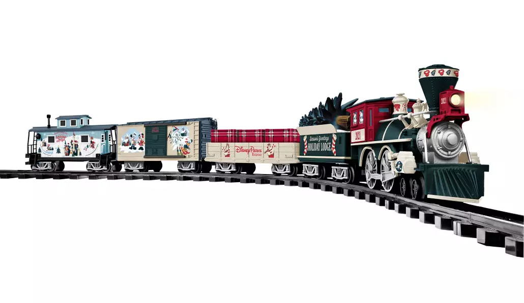 Mickey Mouse and Friends – Walts Holiday Lodge Train Set 2021 by Lionel