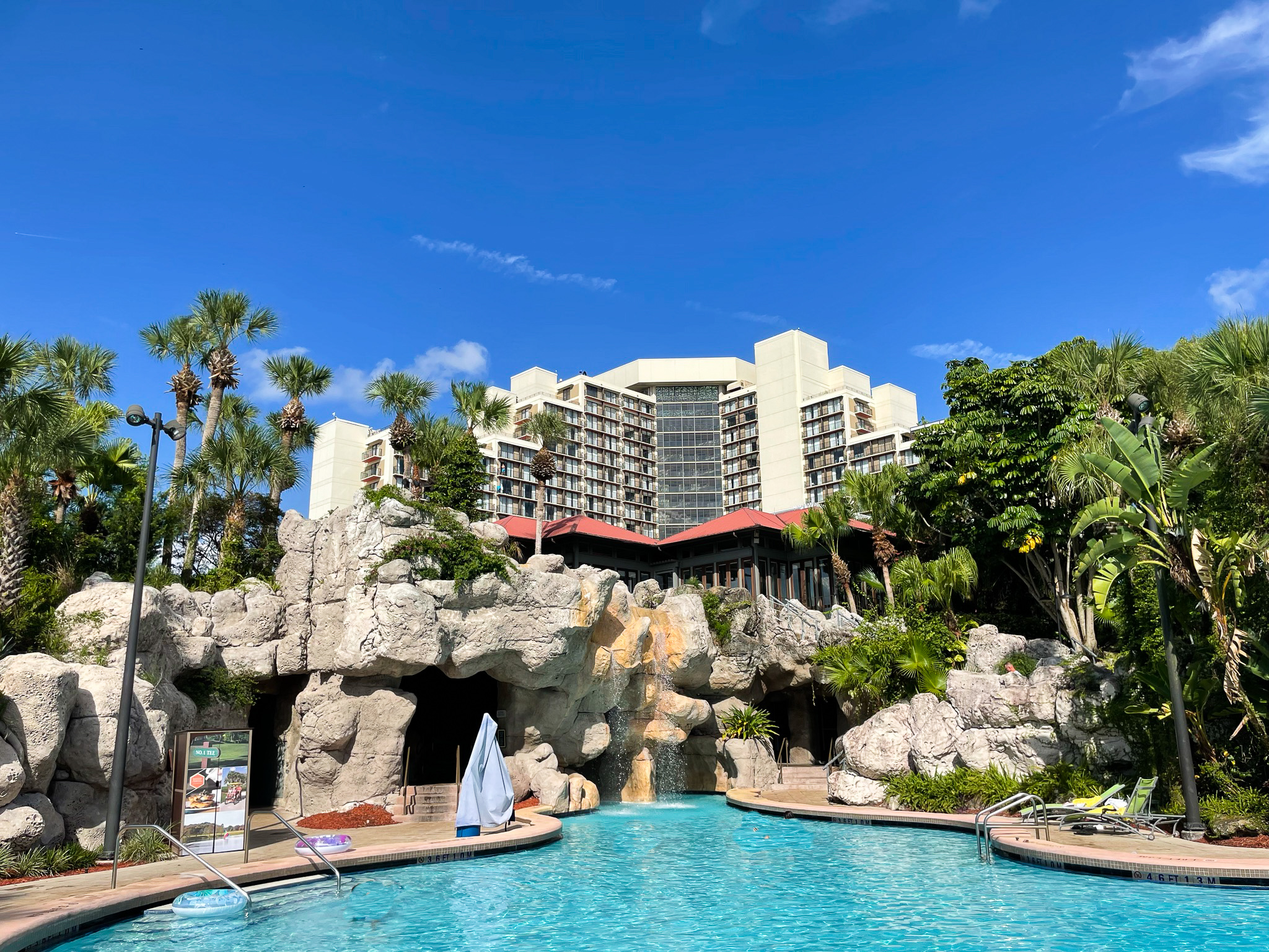 Poolside at the Hyatt Regency Grand Cypress Orlando