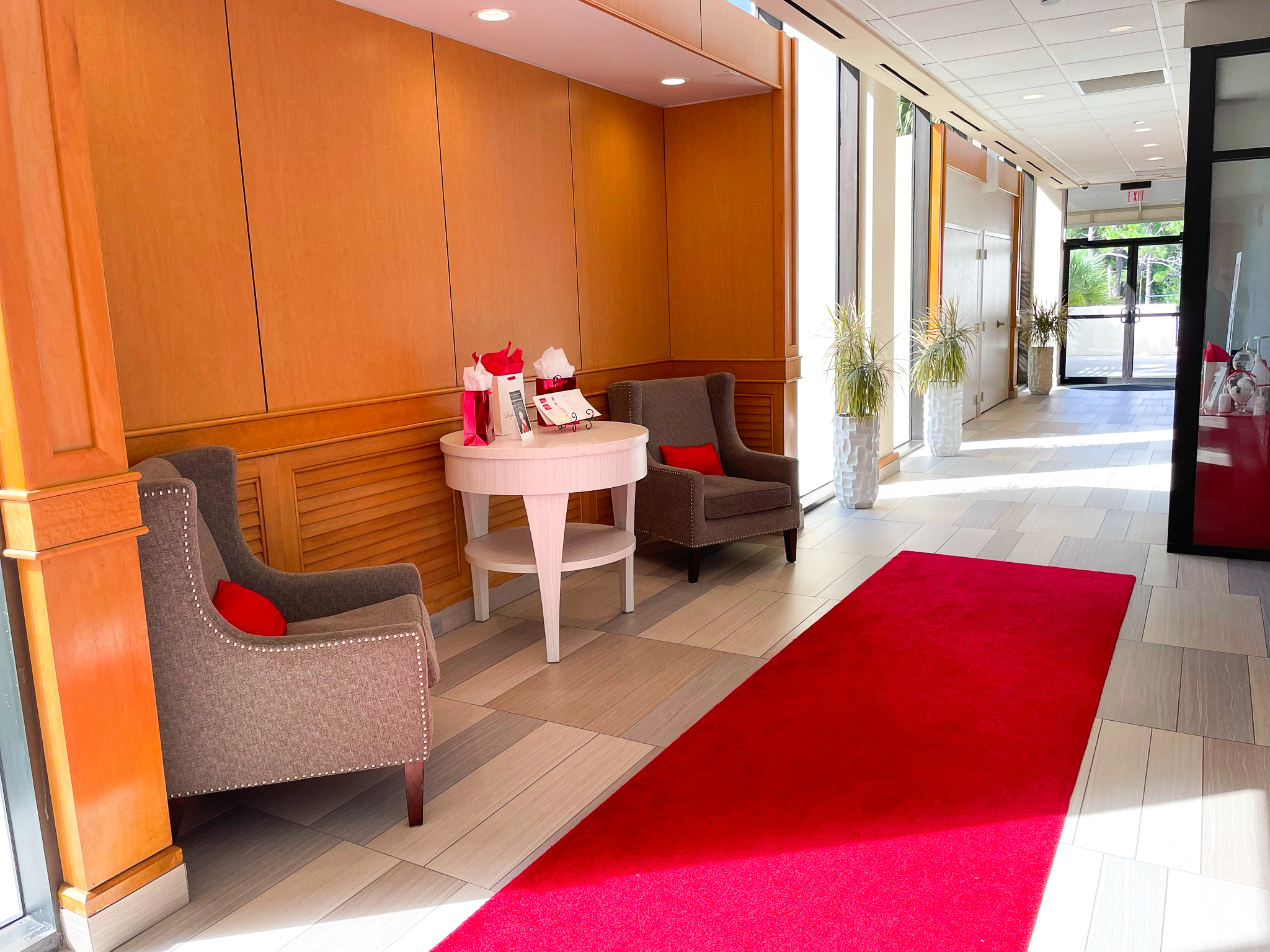 Spa entrance at the Hyatt Regency Grand Cypress Orlando