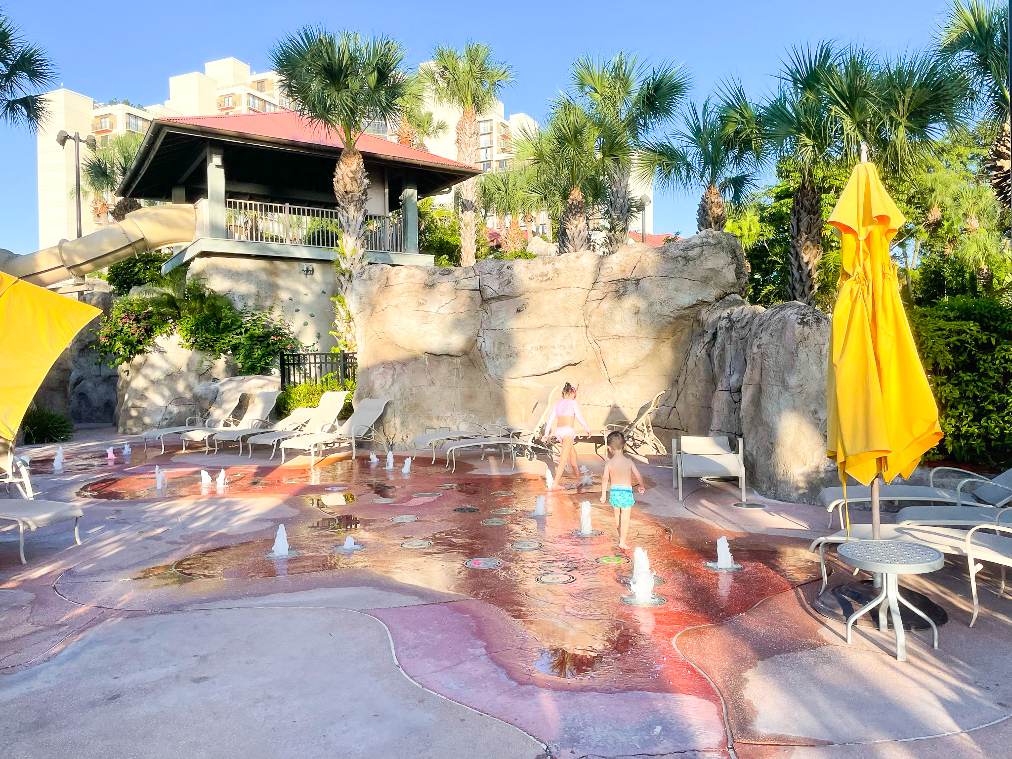 Splash Pad at the Hyatt Regency Grand Cypress Orlando