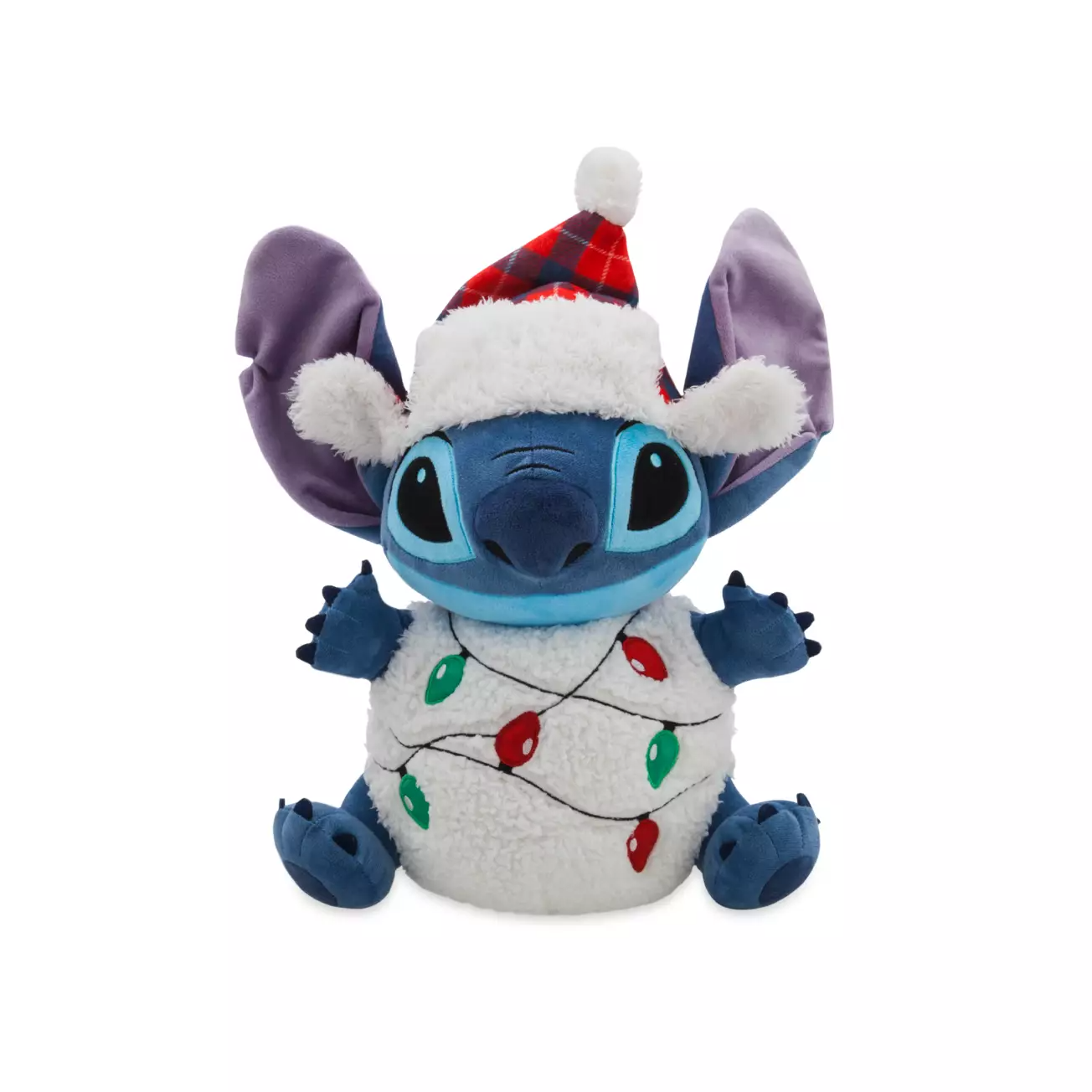Stitch Light Up Holiday Plush – 12